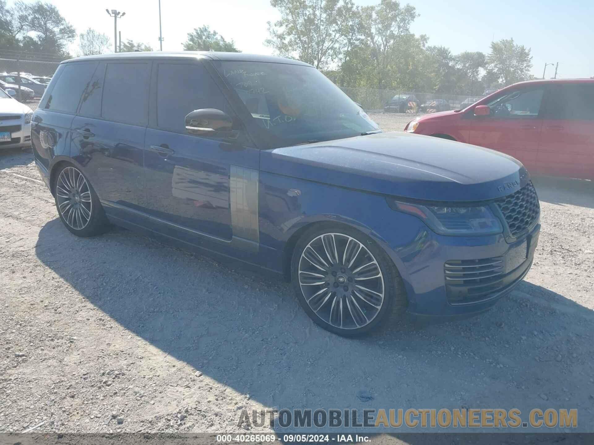 SALGV2RE8JA511079 LAND ROVER RANGE ROVER 2018