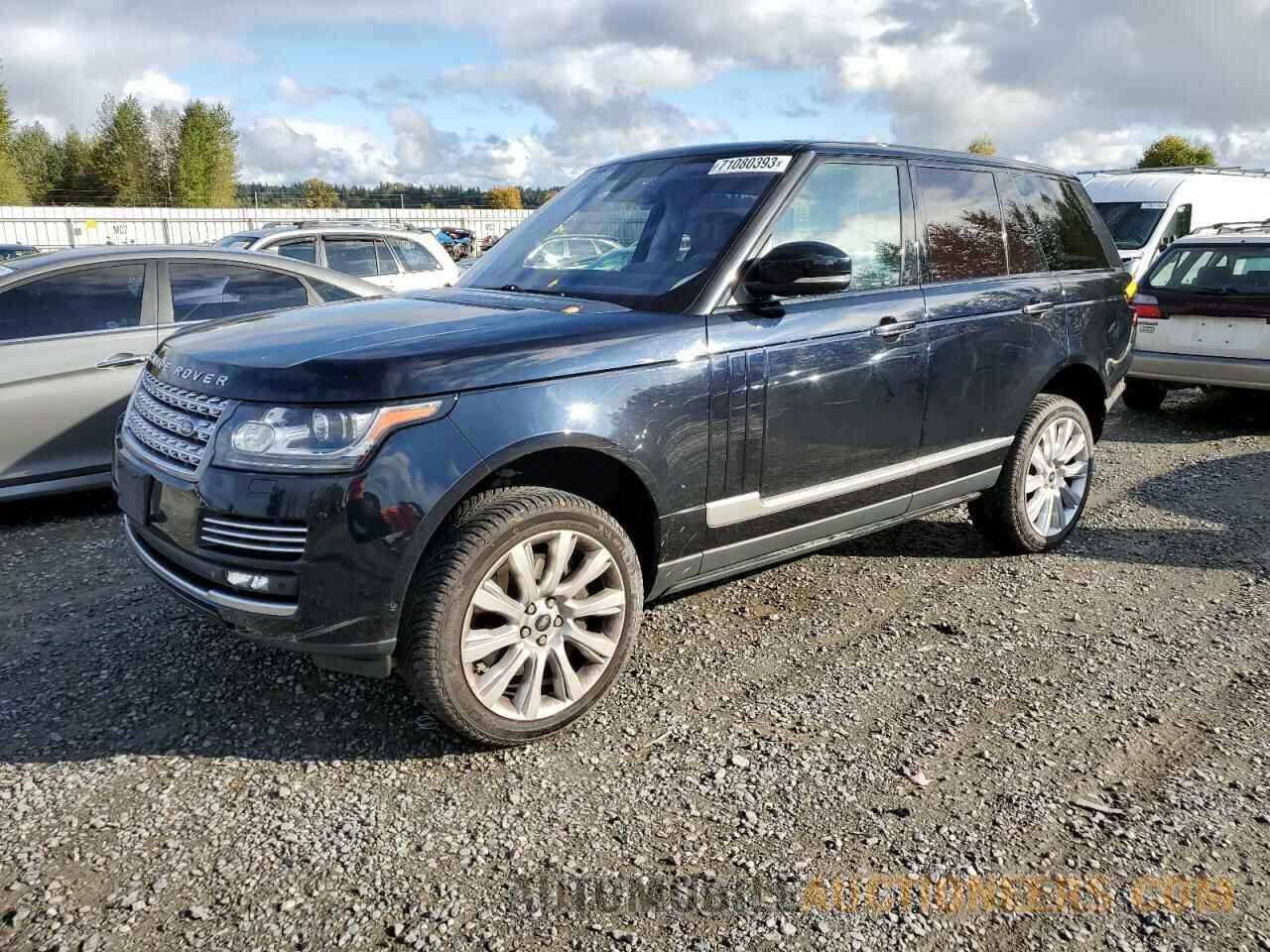 SALGV2TF3FA217632 LAND ROVER RANGEROVER 2015