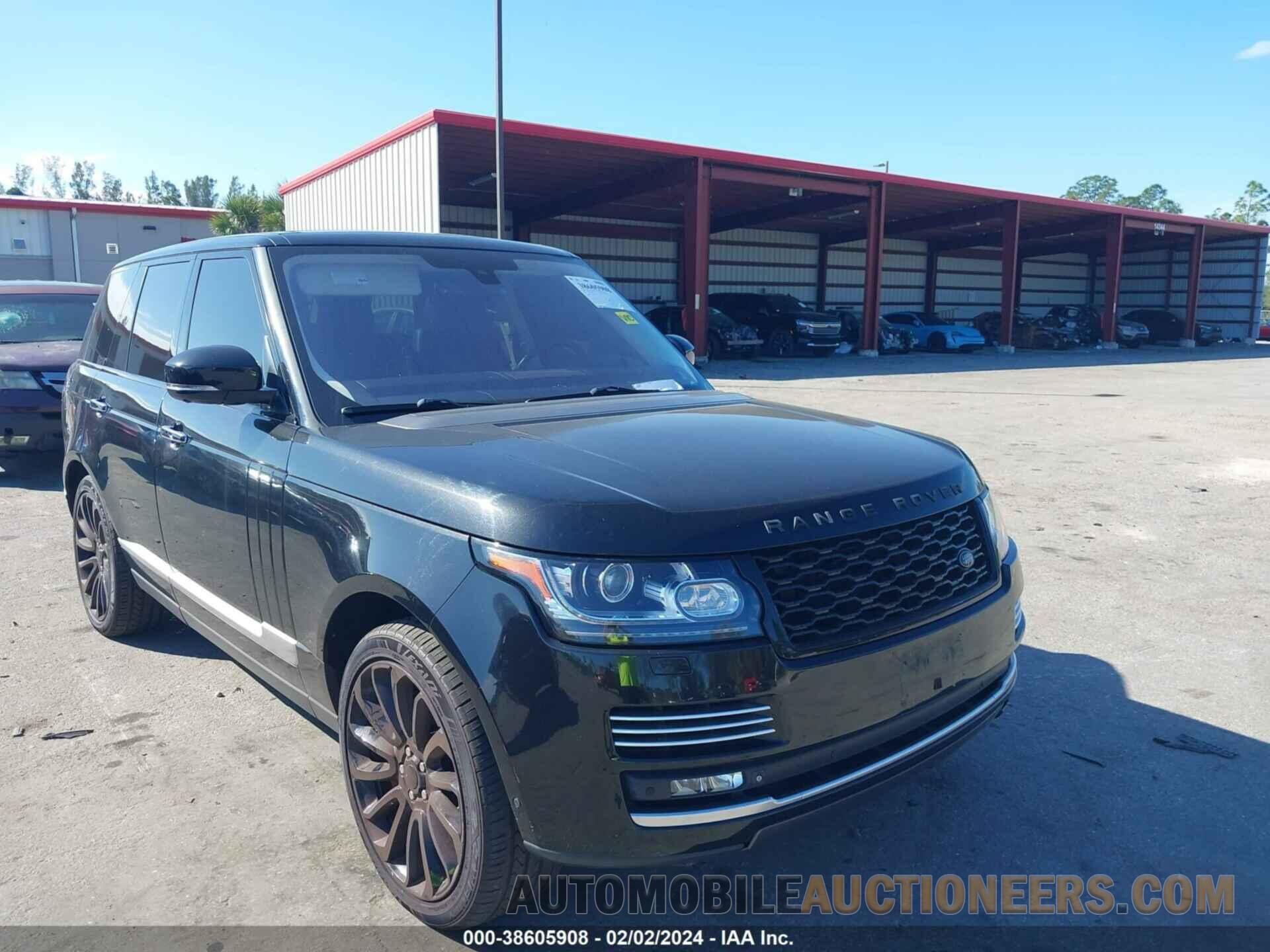 SALGV2TF6FA209458 LAND ROVER RANGE ROVER 2015