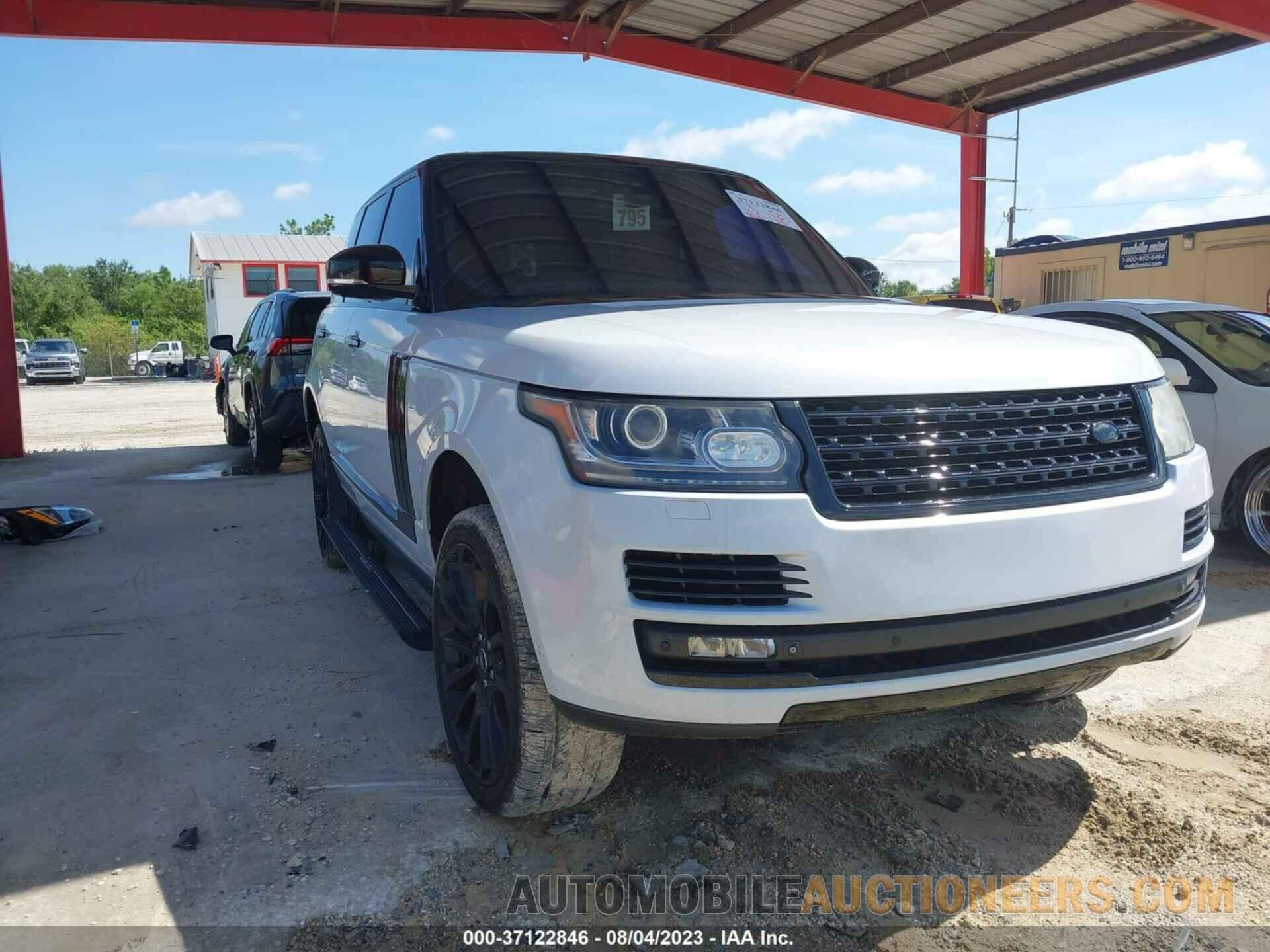 SALGV2TF7FA219464 LAND ROVER RANGE ROVER 2015