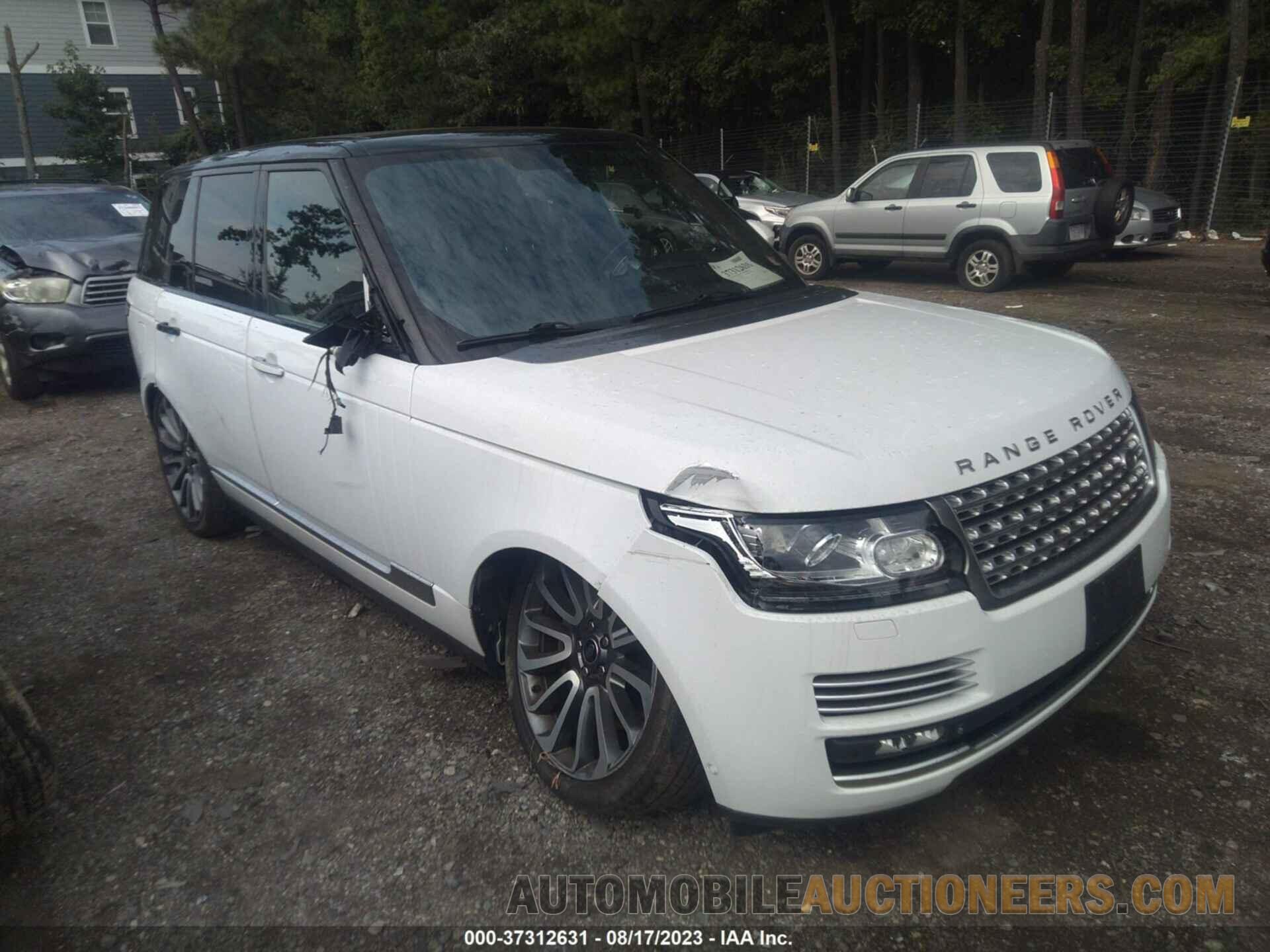 SALGV2TF8FA209400 LAND ROVER RANGE ROVER 2015