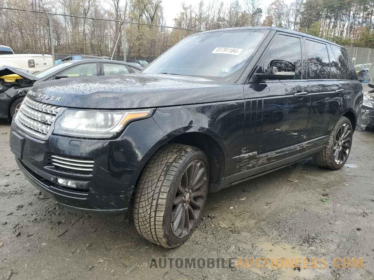 SALGV2TFXFA217448 LAND ROVER RANGEROVER 2015