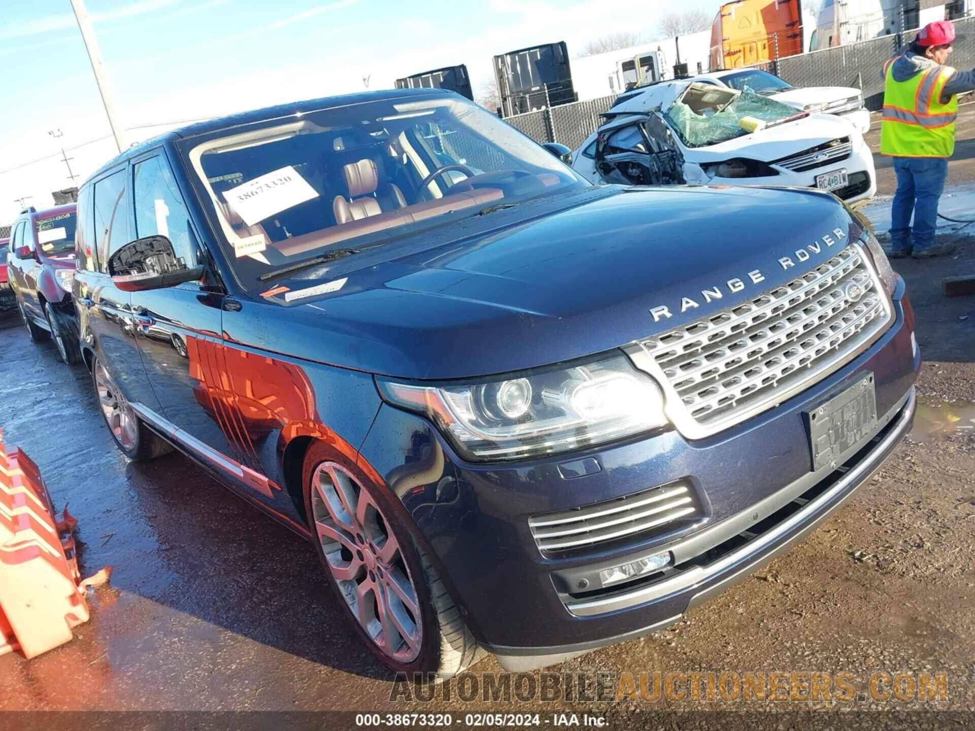 SALGV3EF2GA290754 LAND ROVER RANGE ROVER 2016