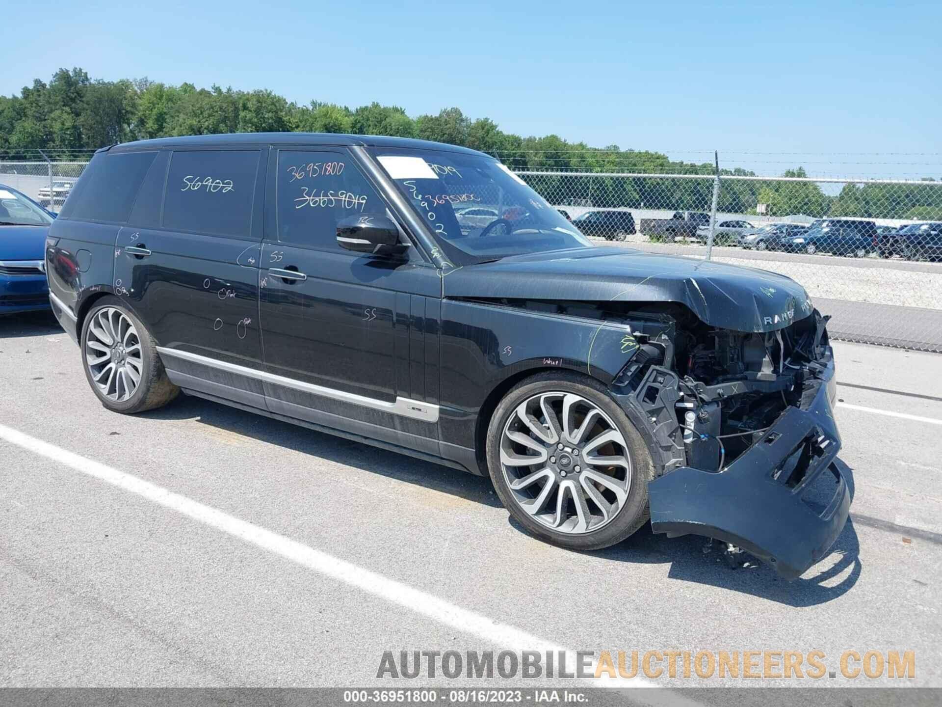 SALGV3EF3GA284395 LAND ROVER RANGE ROVER 2016