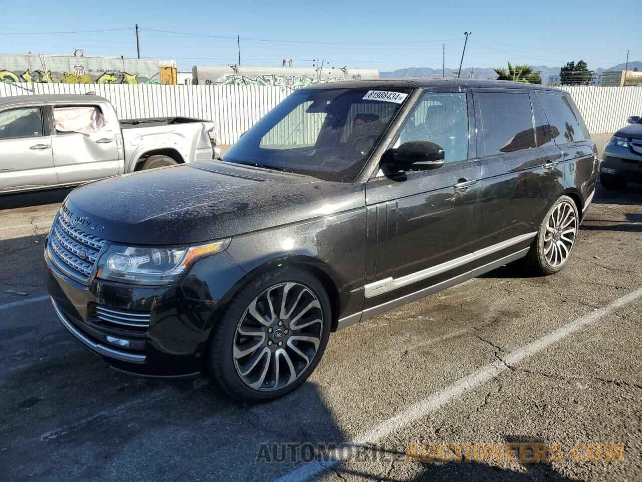 SALGV3EF5GA307952 LAND ROVER RANGEROVER 2016