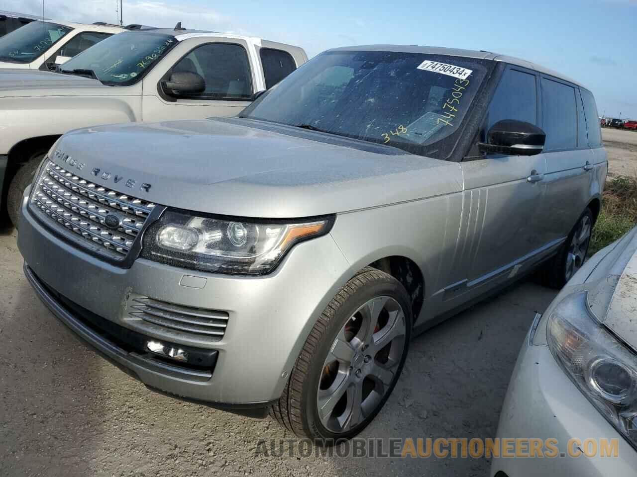 SALGV3EF6GA272015 LAND ROVER RANGEROVER 2016