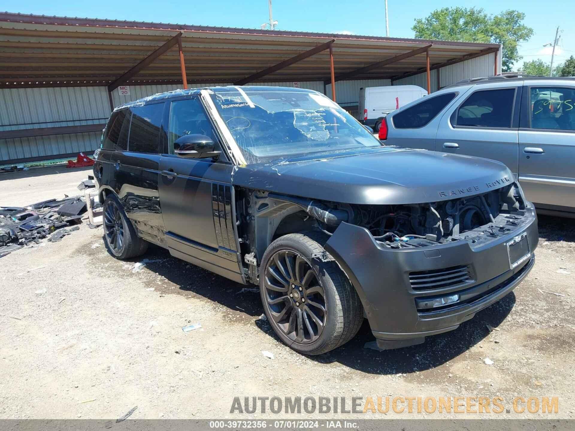 SALGV5FE5HA321983 LAND ROVER RANGE ROVER 2017