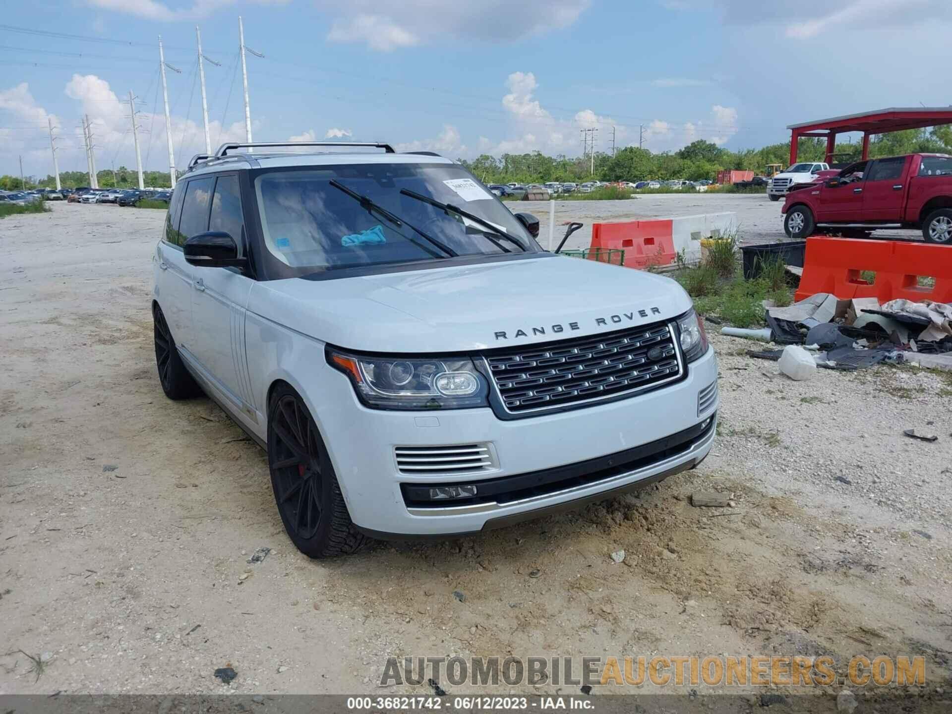 SALGV5FE5HA327248 LAND ROVER RANGE ROVER 2017