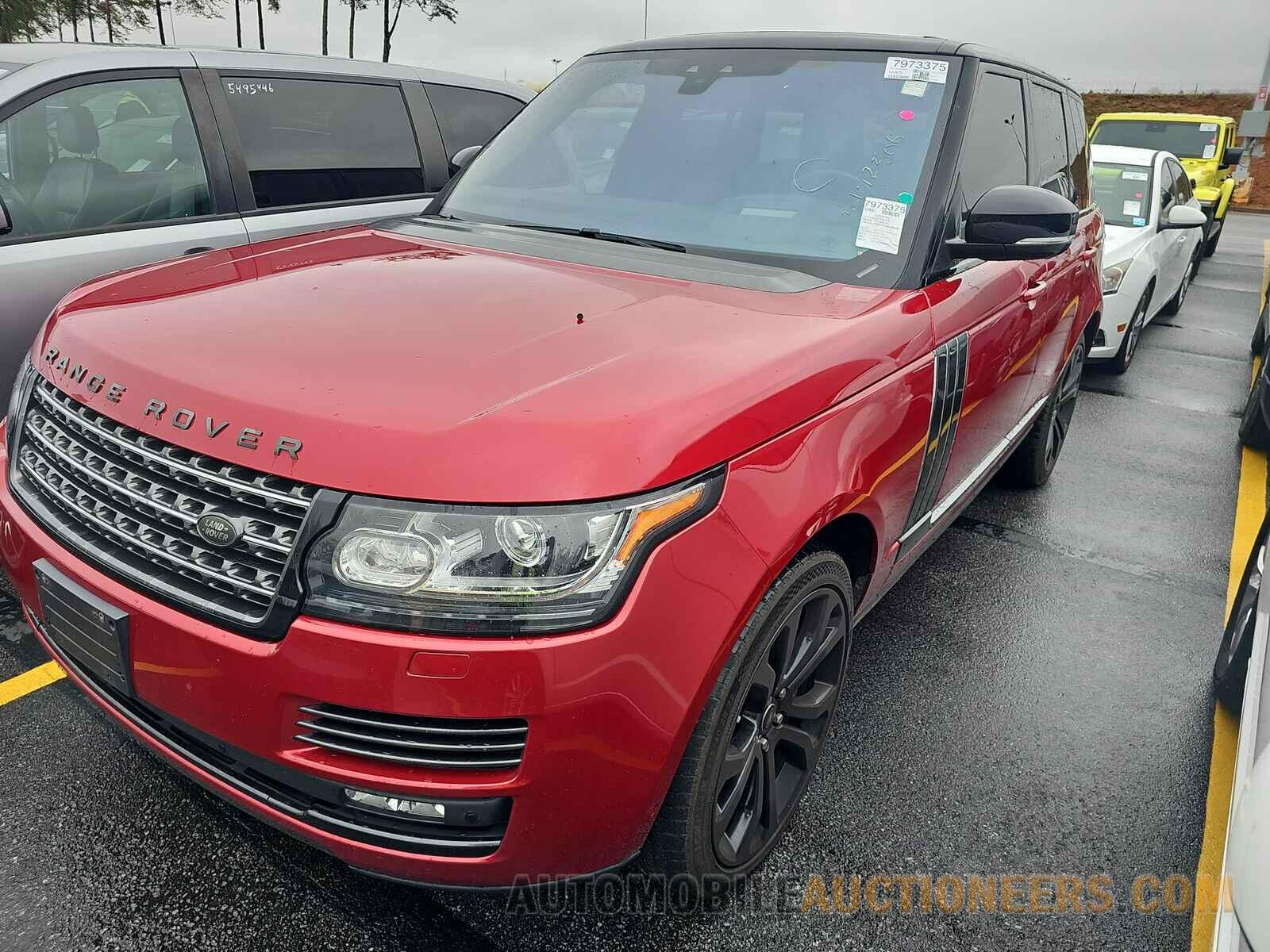 SALGW2FE0HA338430 Land Rover Range Rover 2017