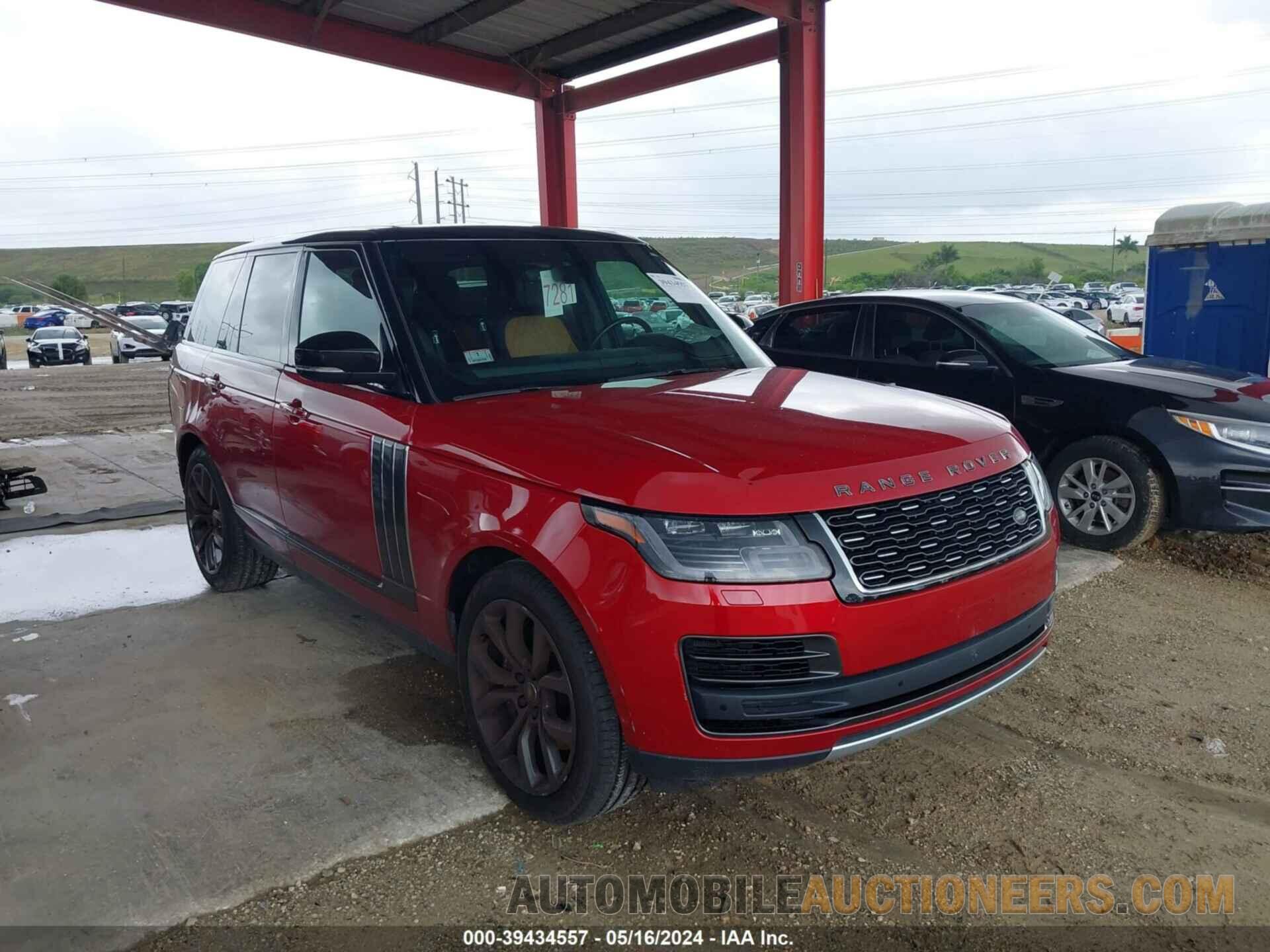 SALGW2SE2KA545883 LAND ROVER RANGE ROVER 2019