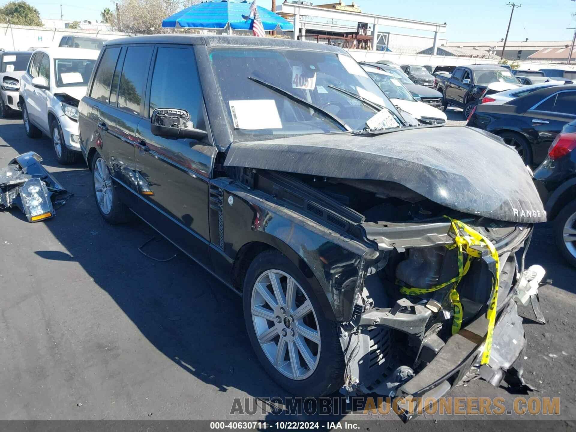 SALMF1D40CA378247 LAND ROVER RANGE ROVER 2012