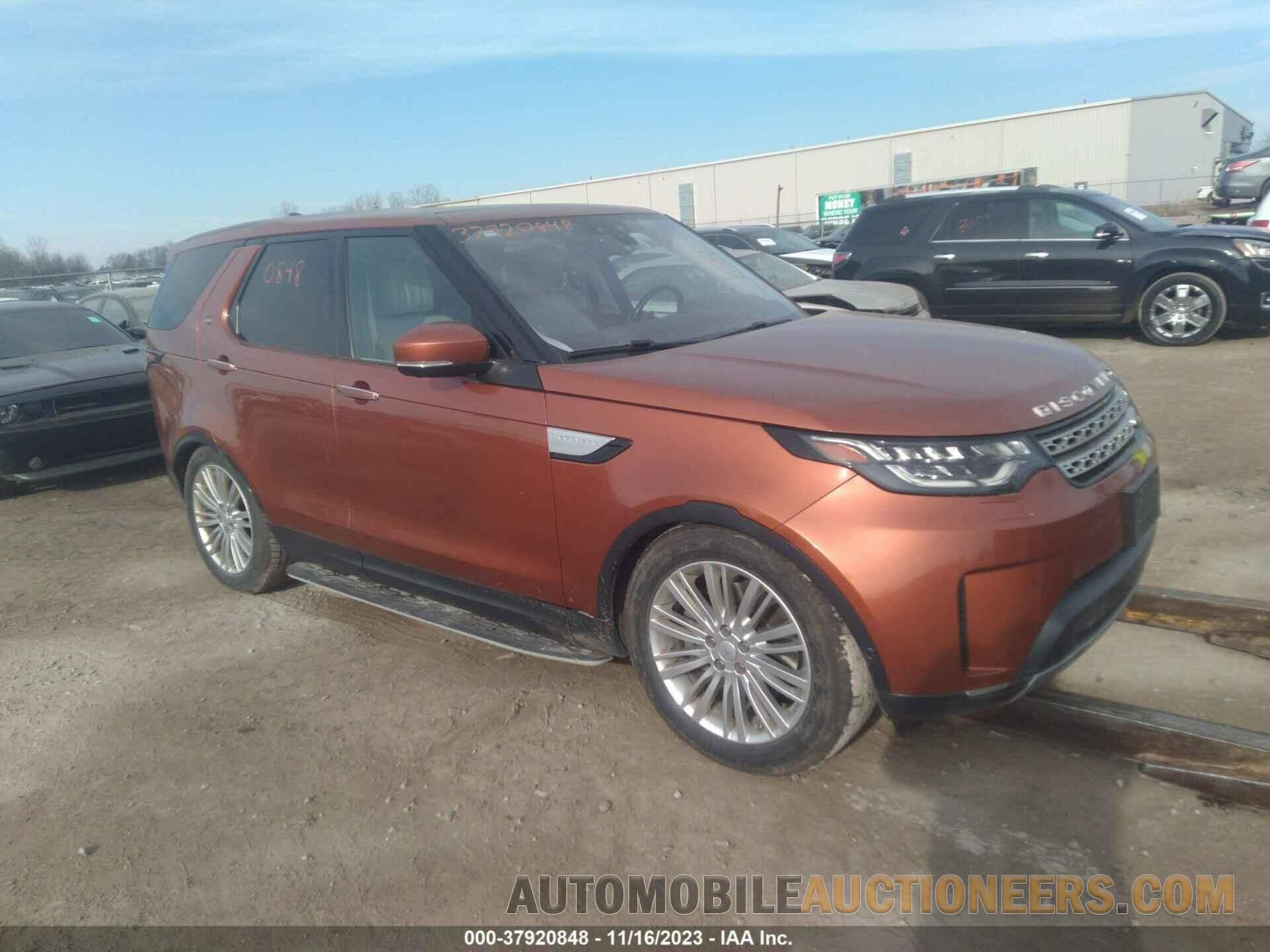 SALRHBBK3HA000342 LAND ROVER DISCOVERY 2017