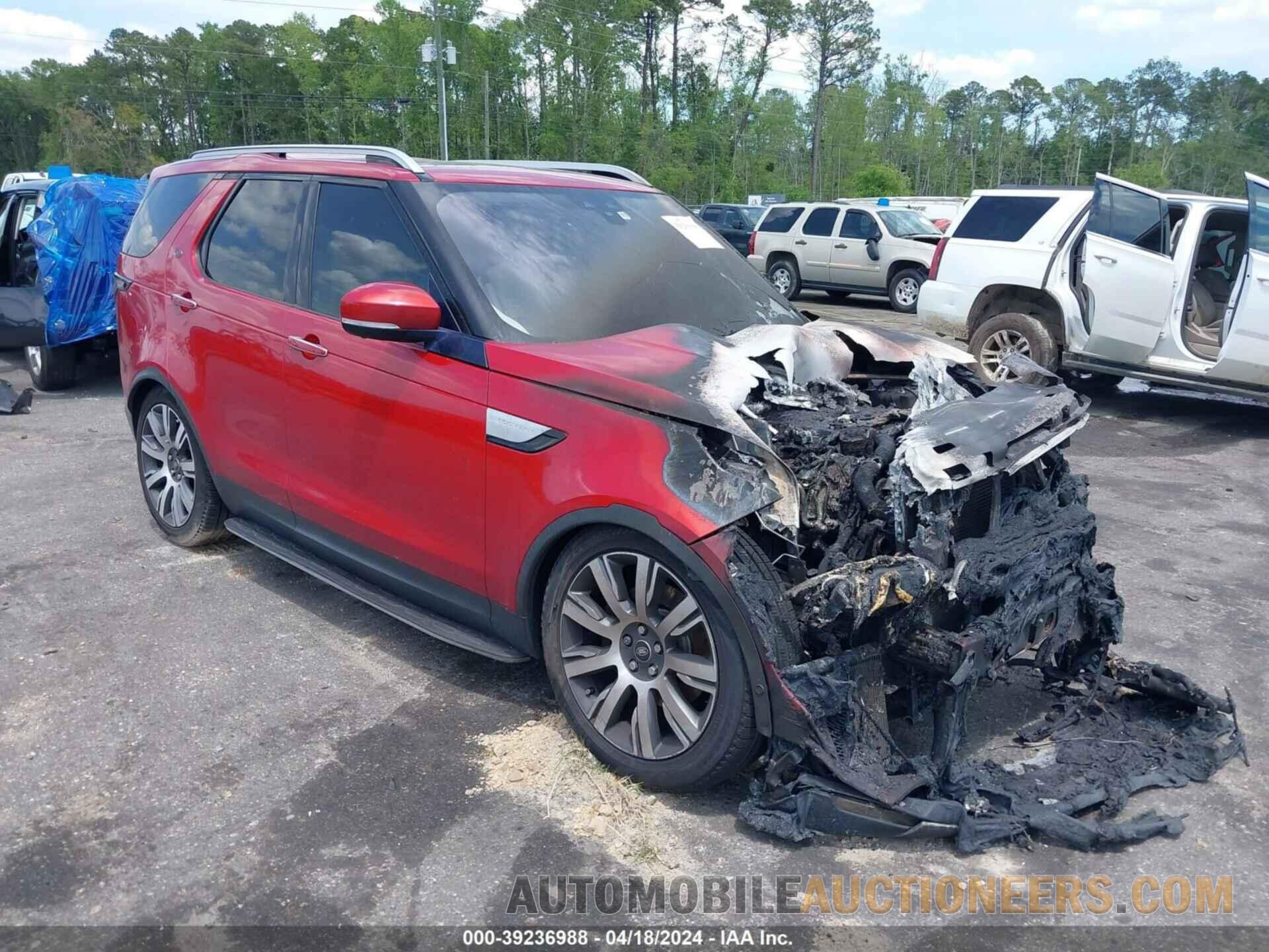 SALRHBBV3HA045159 LAND ROVER DISCOVERY 2017