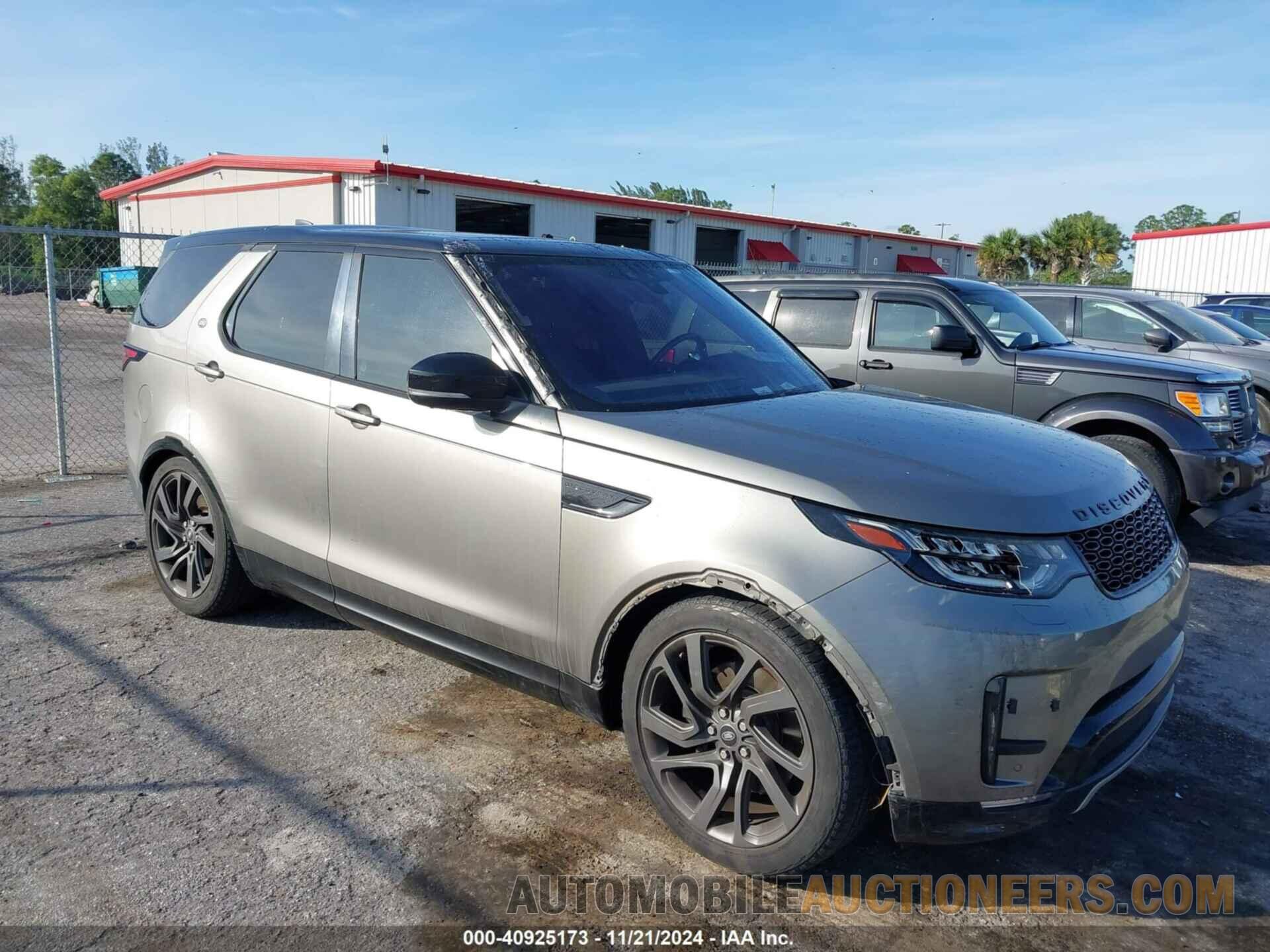 SALRHBBV8HA000301 LAND ROVER DISCOVERY 2017