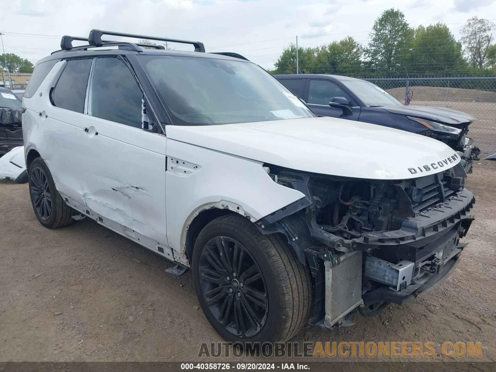 SALRR2RV4K2411165 LAND ROVER DISCOVERY 2019