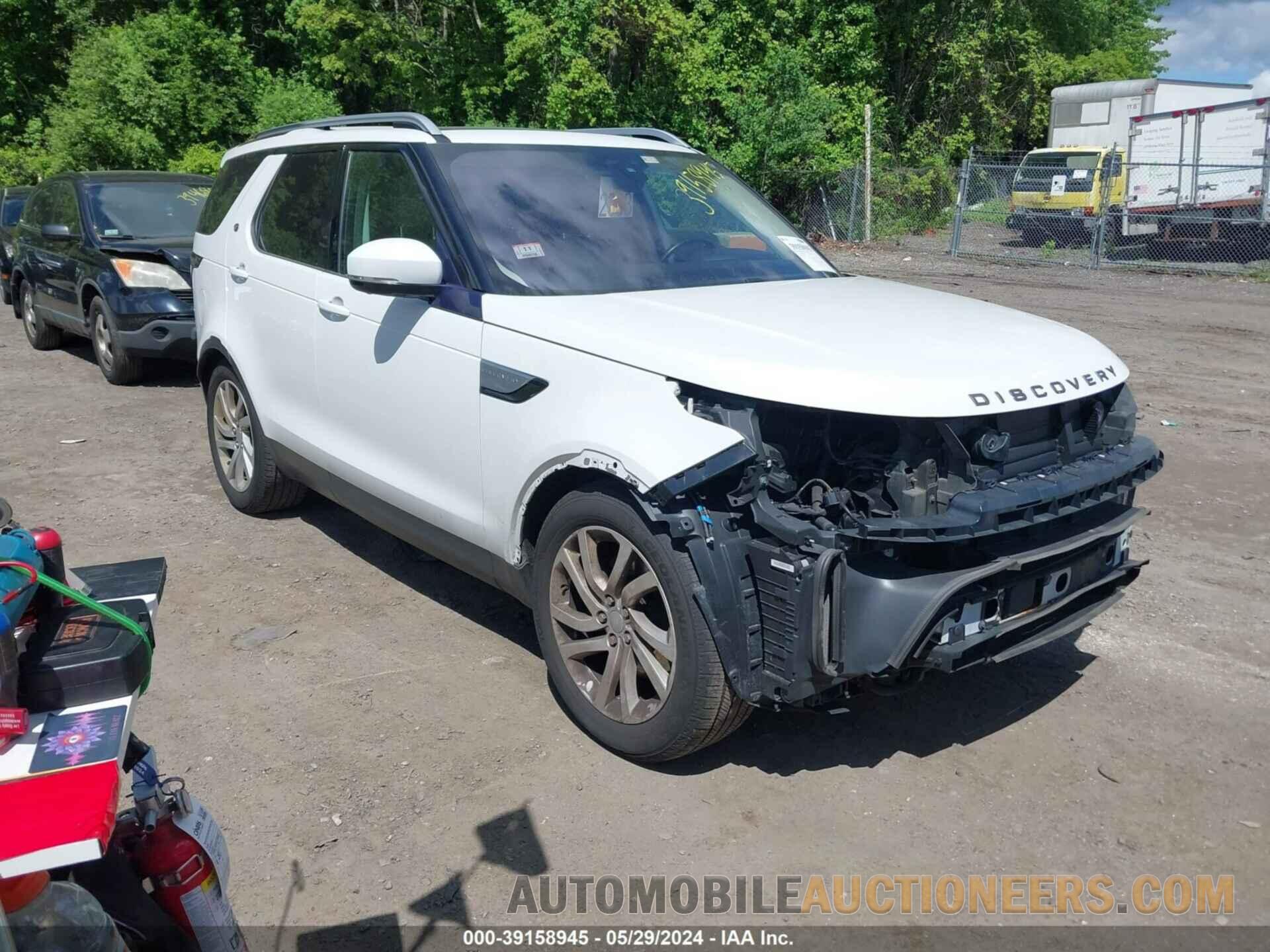 SALRRBBV8HA019783 LAND ROVER DISCOVERY 2017