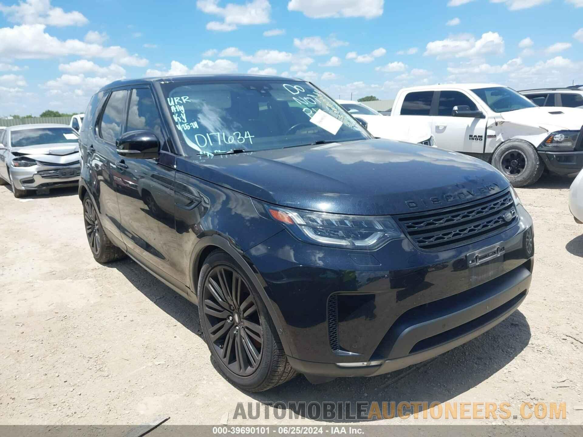 SALRTBBV1HA017634 LAND ROVER DISCOVERY 2017