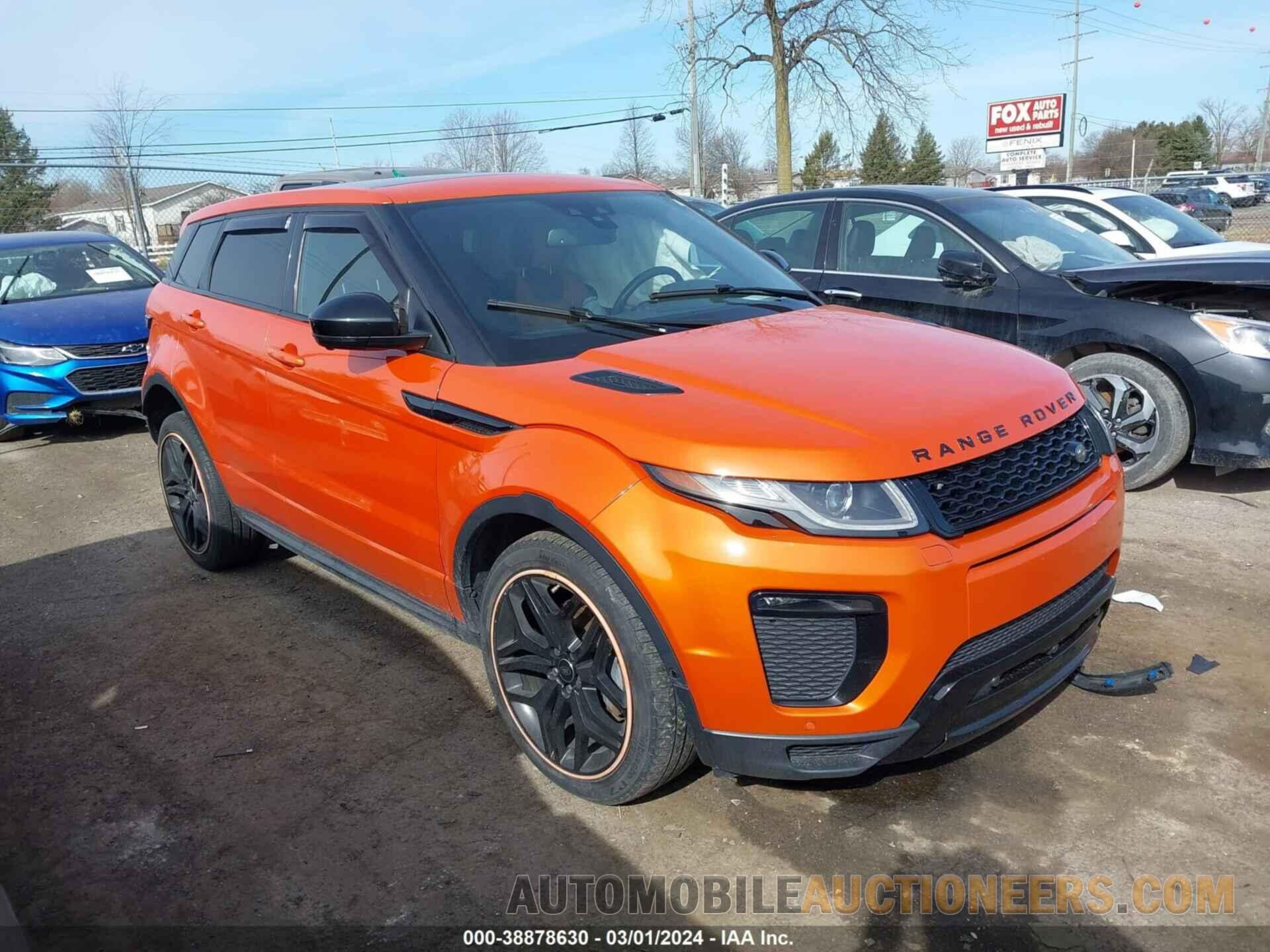 SALVD2BG3HH233957 LAND ROVER RANGE ROVER EVOQUE 2017