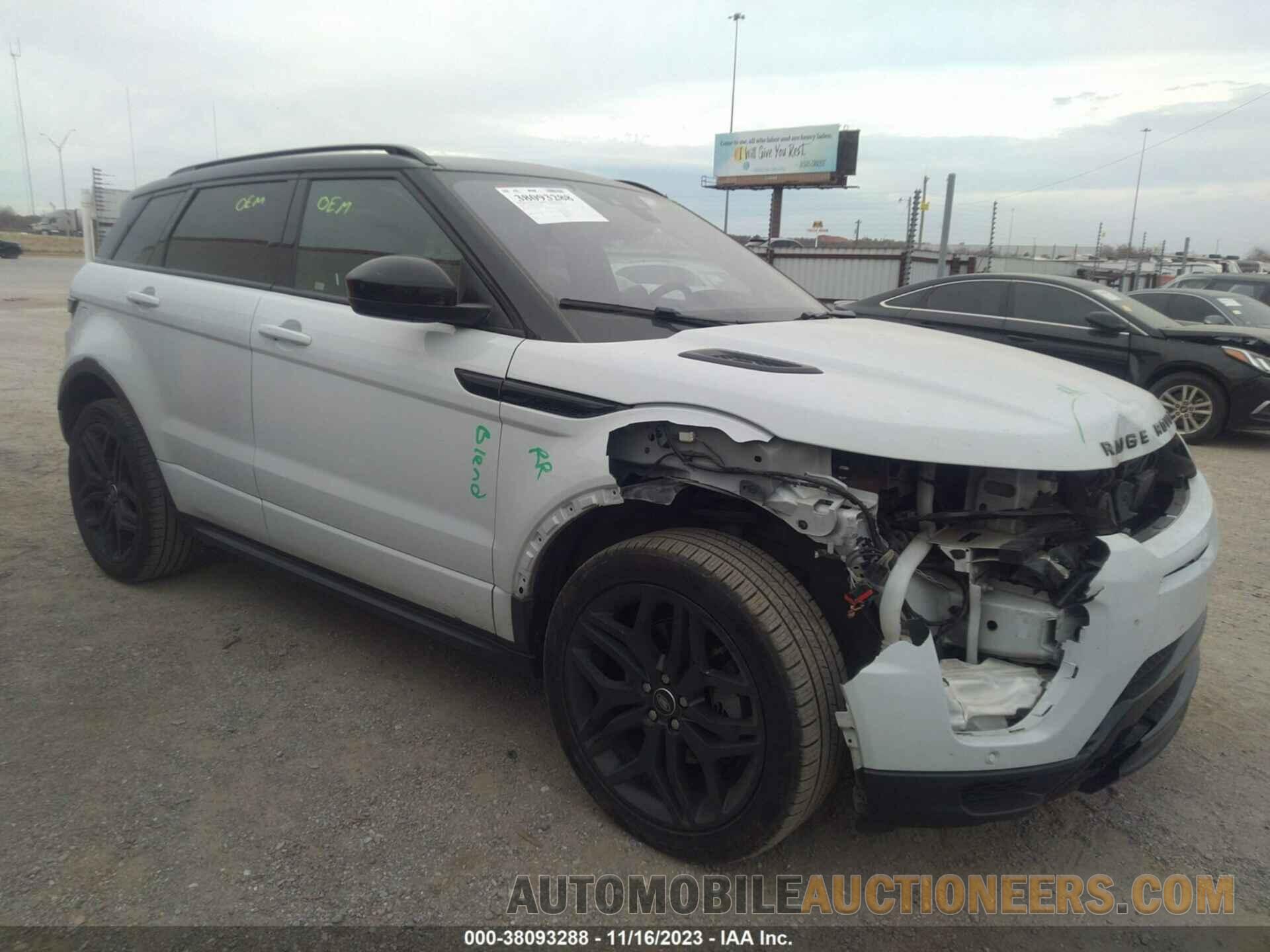 SALVD2BG6HH244628 LAND ROVER RANGE ROVER EVOQUE 2017