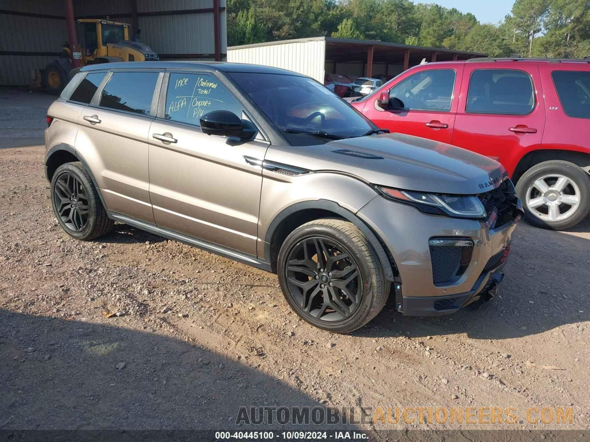 SALVD2BG7GH133729 LAND ROVER RANGE ROVER EVOQUE 2016