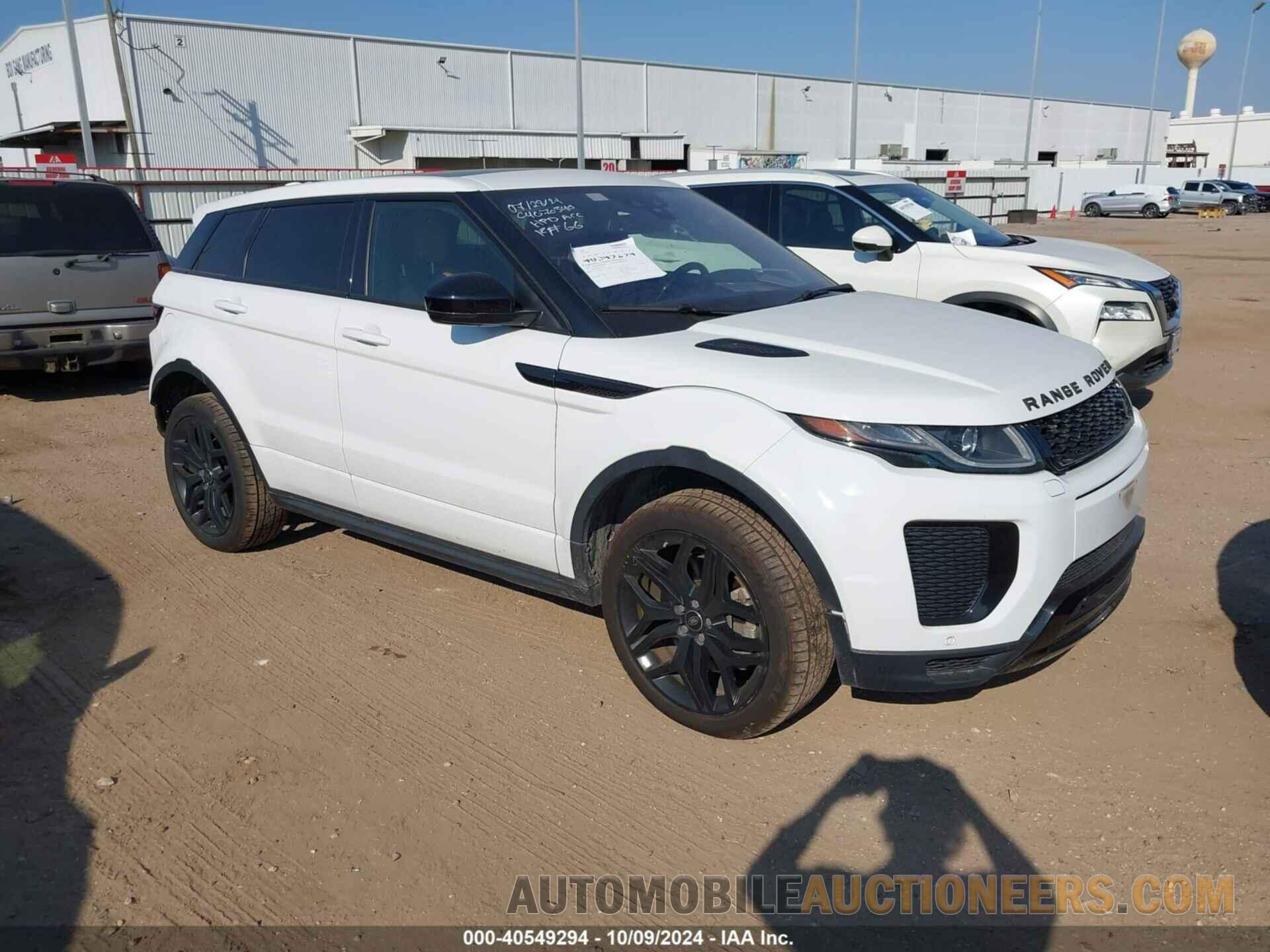 SALVD2SX1JH296156 LAND ROVER RANGE ROVER EVOQUE 2018