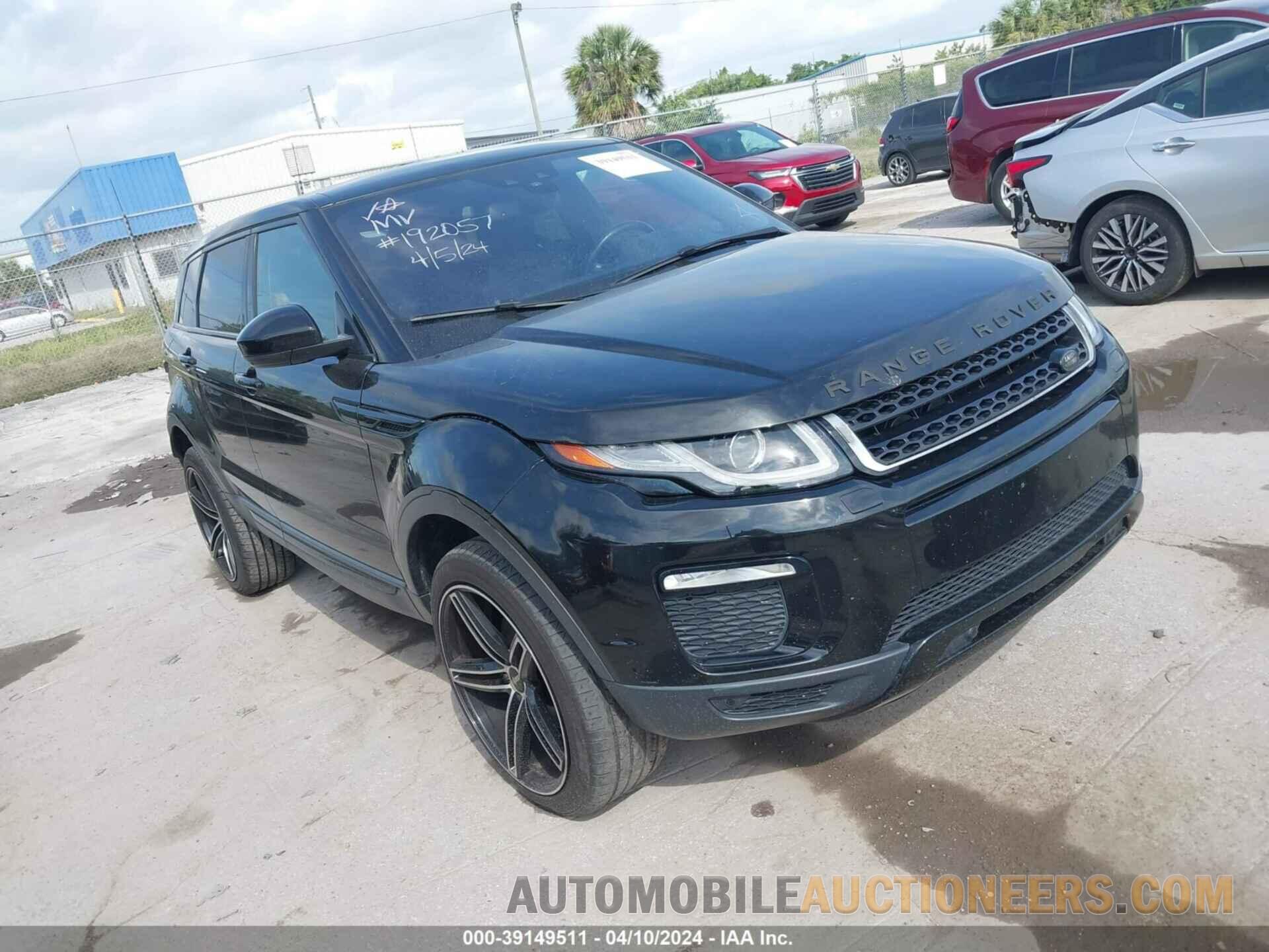 SALVP2BG3HH192057 LAND ROVER RANGE ROVER EVOQUE 2017