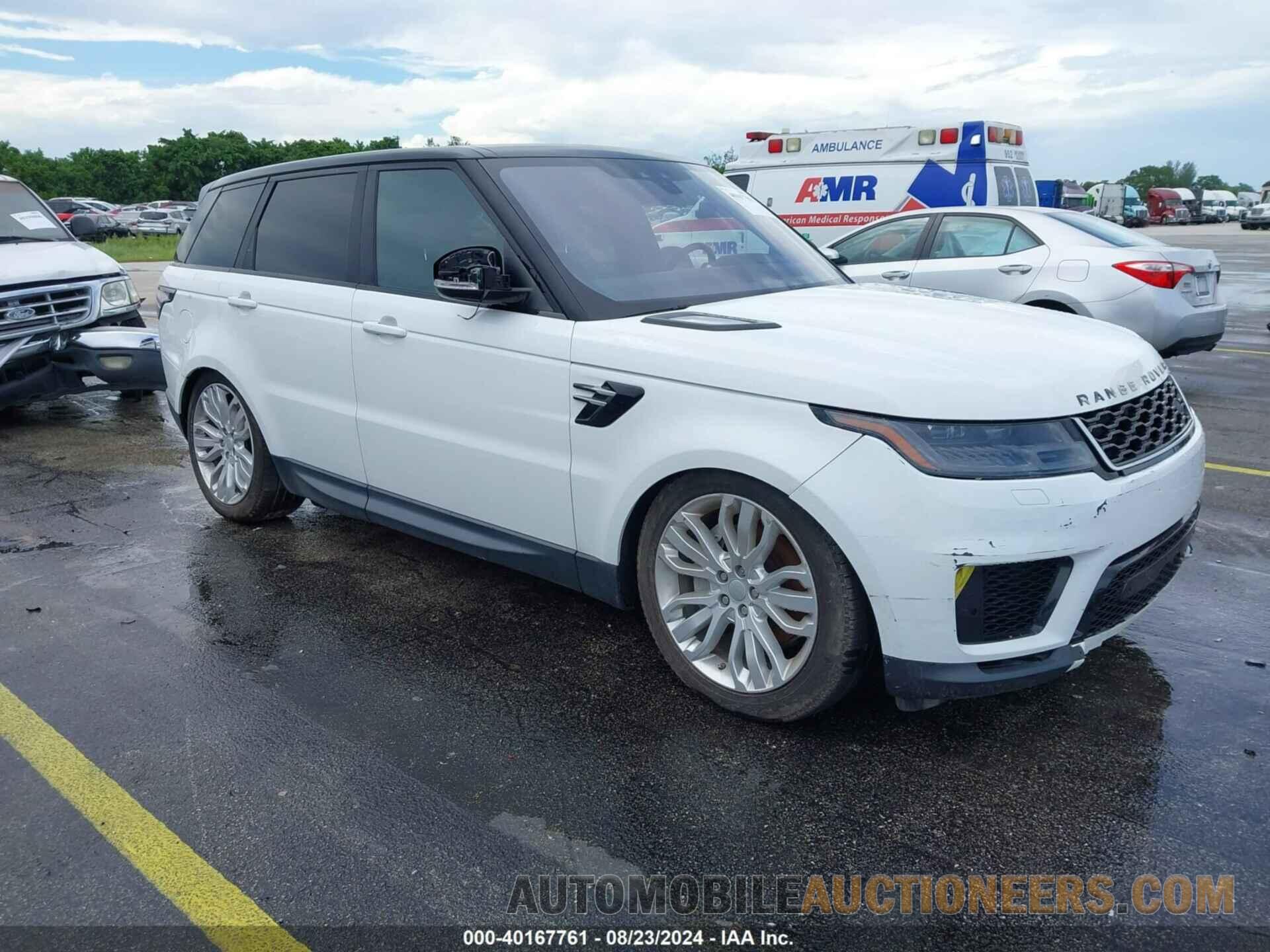 SALWG2RV6KA830262 LAND ROVER RANGE ROVER SPORT 2019