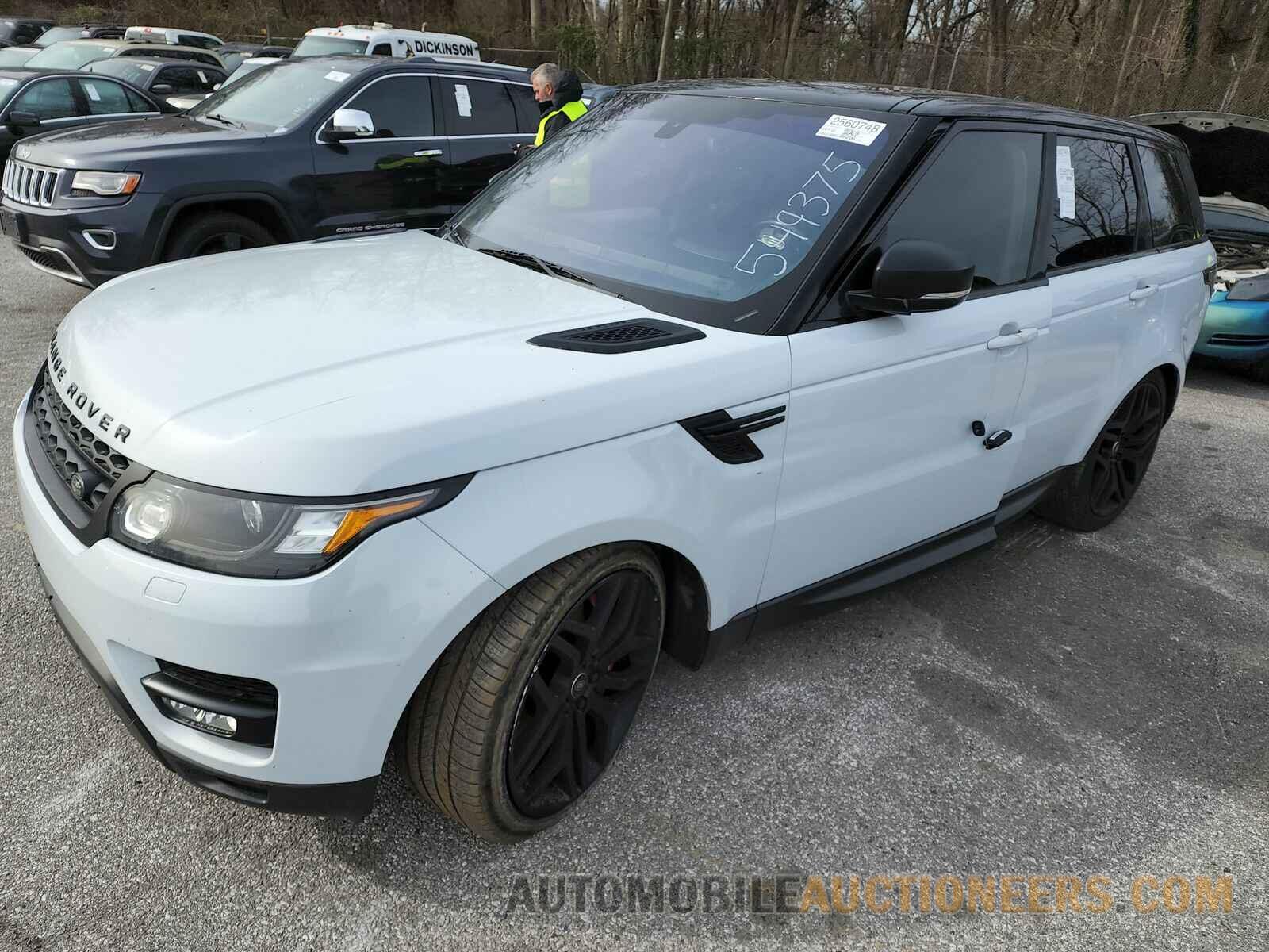 SALWR2EF5GA549375 Land Rover Range Rover Sport 2016