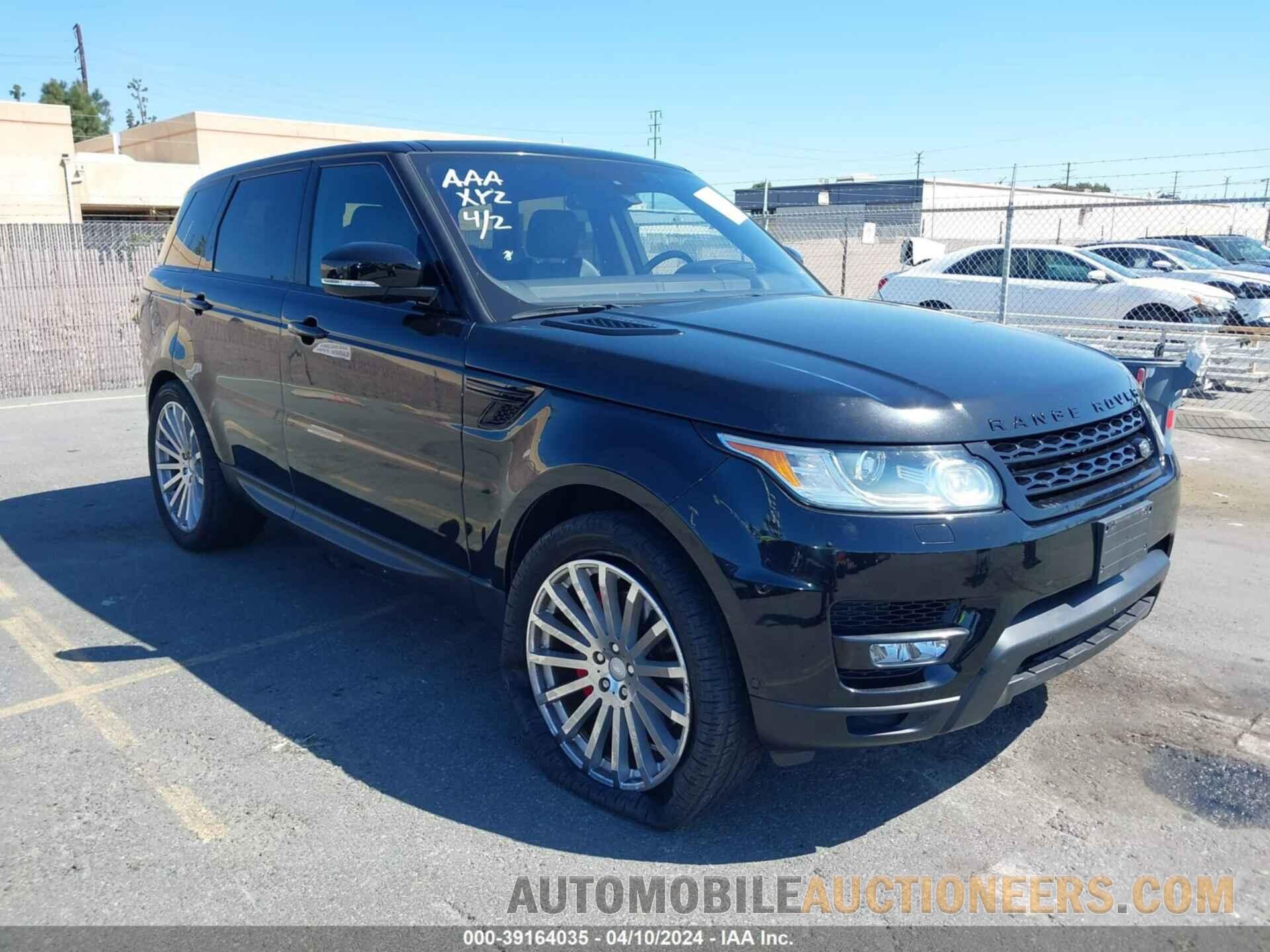 SALWR2EFXGA598460 LAND ROVER RANGE ROVER SPORT 2016