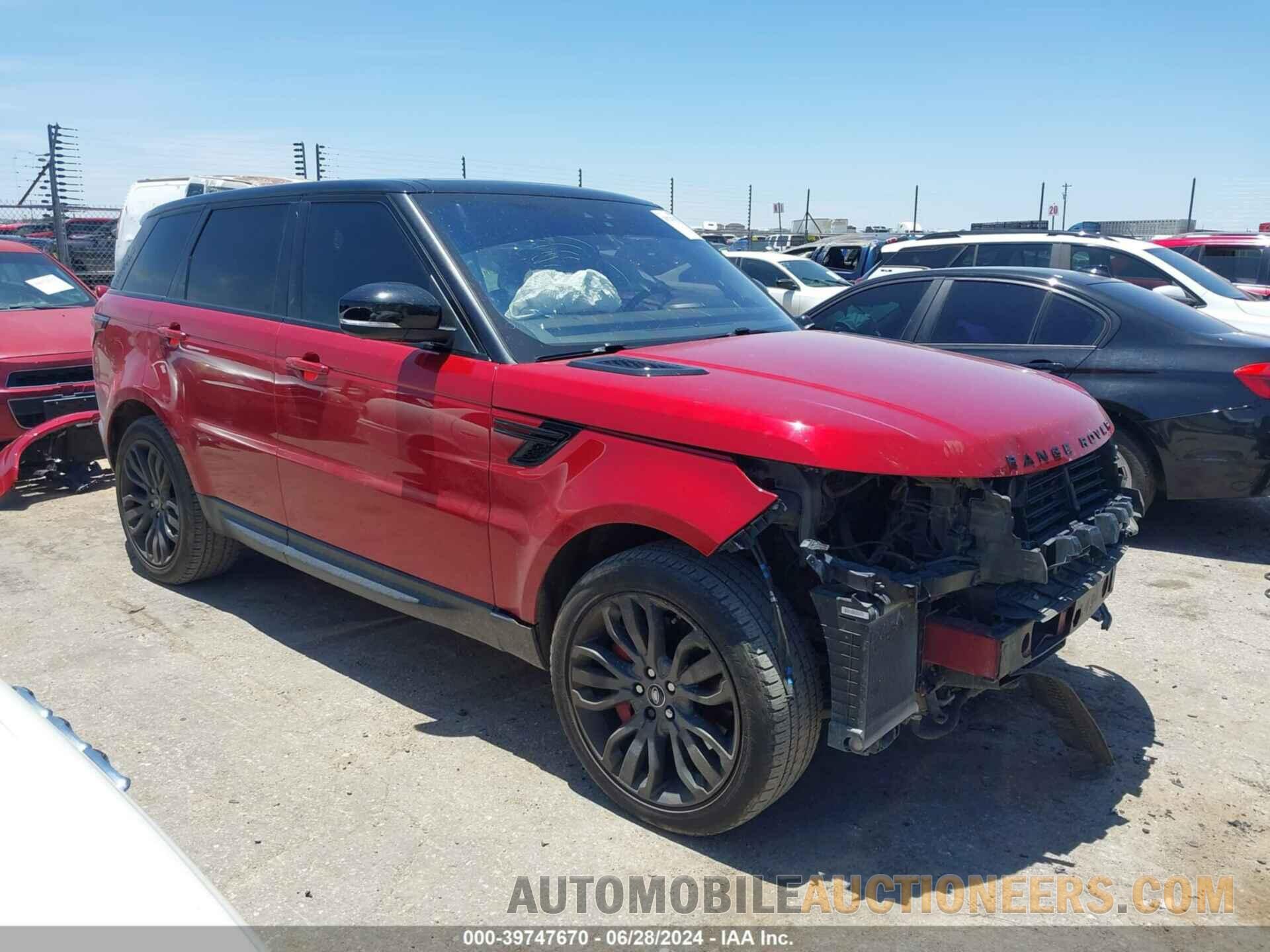 SALWR2FE3HA163142 LAND ROVER RANGE ROVER SPORT 2017