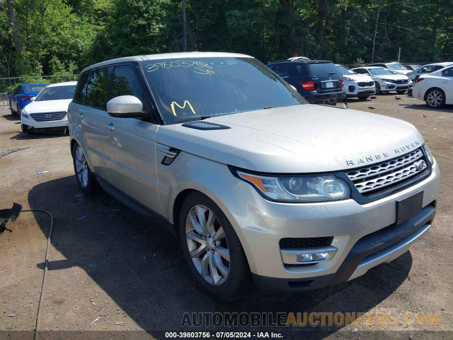 SALWR2FE9HA125477 LAND ROVER RANGE ROVER SPORT 2017