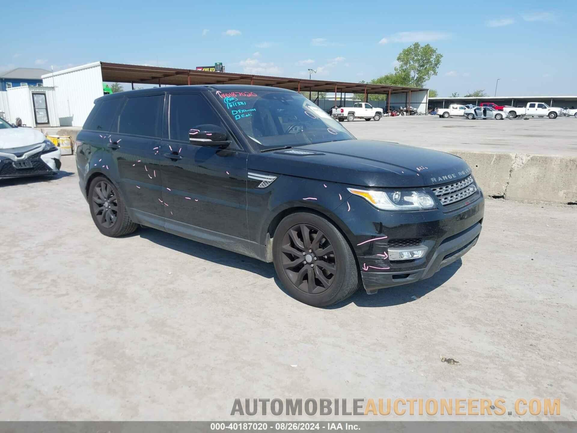 SALWR2FV8HA131934 LAND ROVER RANGE ROVER SPORT 2017