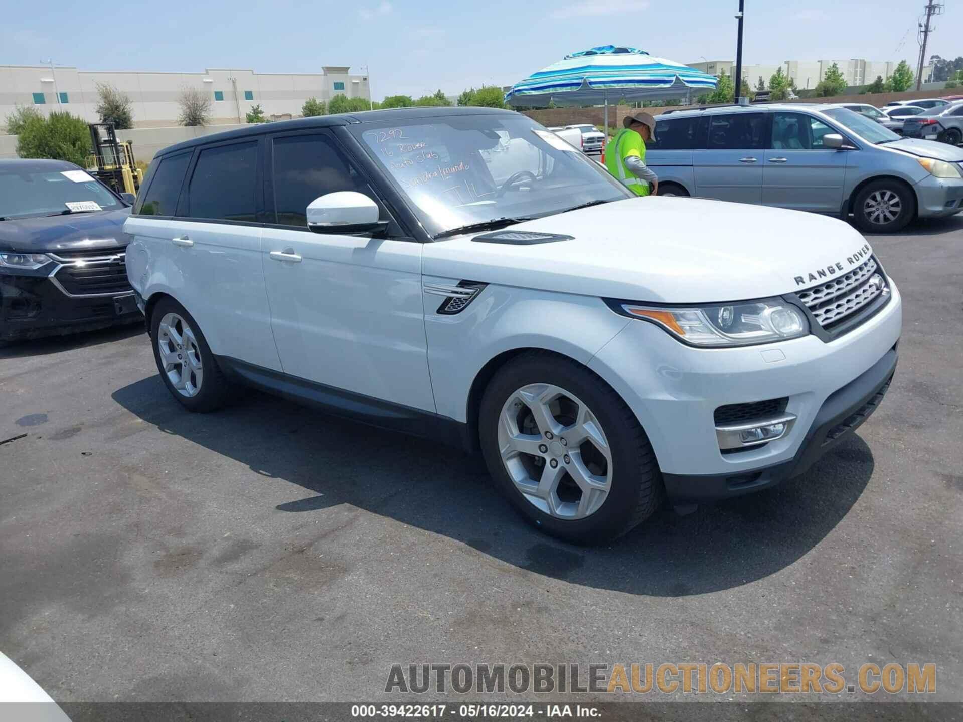 SALWR2PF8GA100625 LAND ROVER RANGE ROVER SPORT 2016