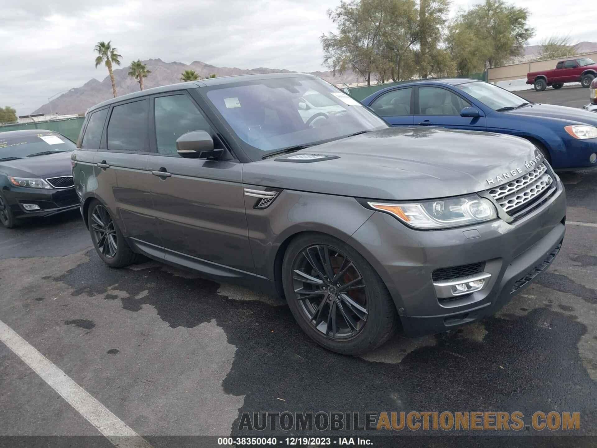 SALWR2PF8GA119837 LAND ROVER RANGE ROVER SPORT 2016