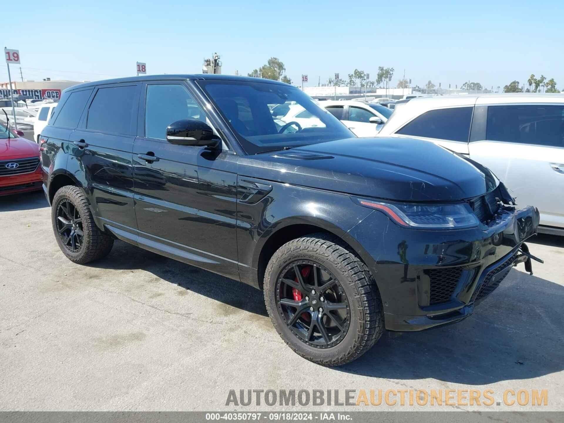 SALWR2RE5KA814600 LAND ROVER RANGE ROVER SPORT 2019