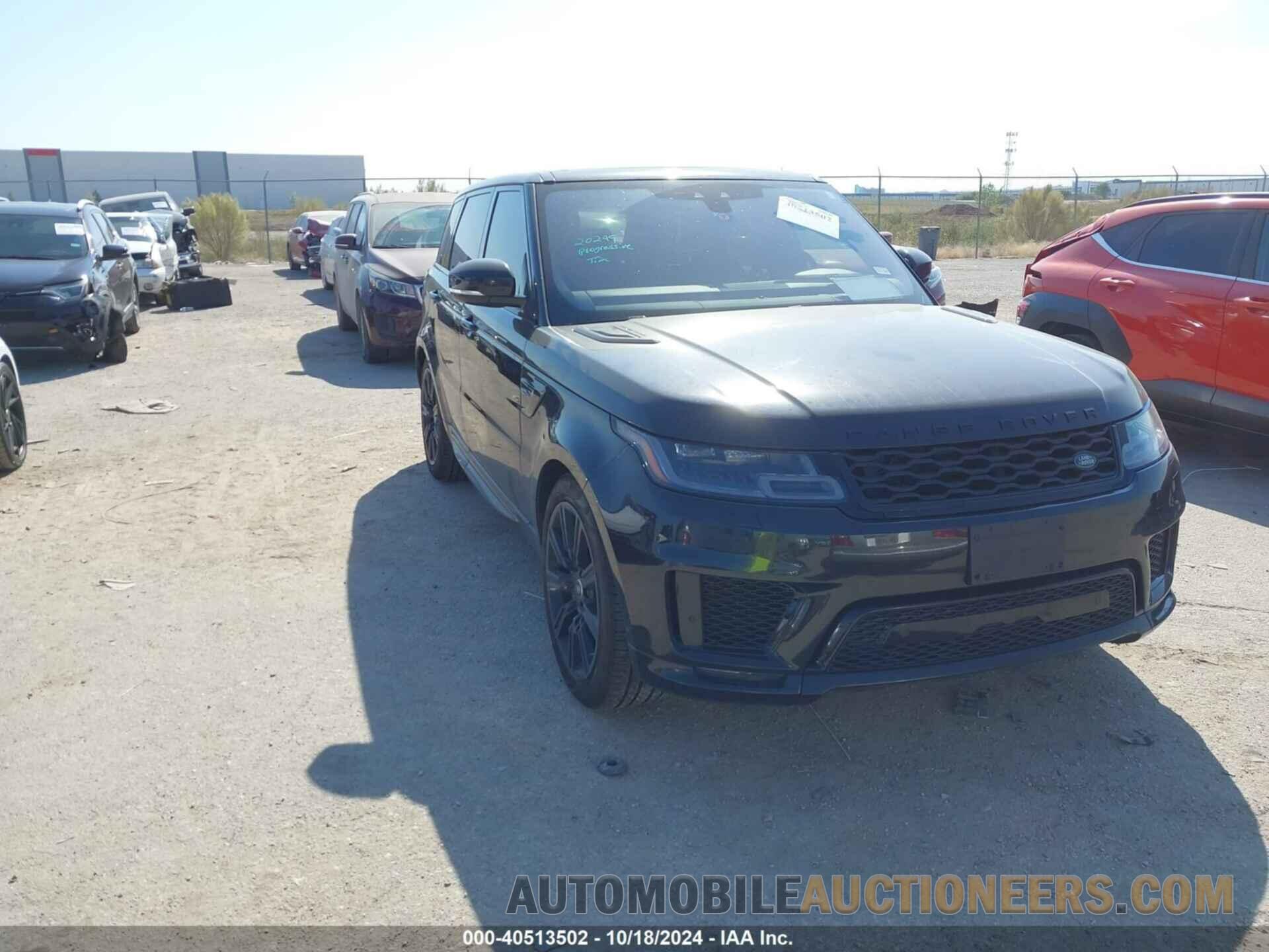 SALWR2RE9KA842125 LAND ROVER RANGE ROVER SPORT 2019