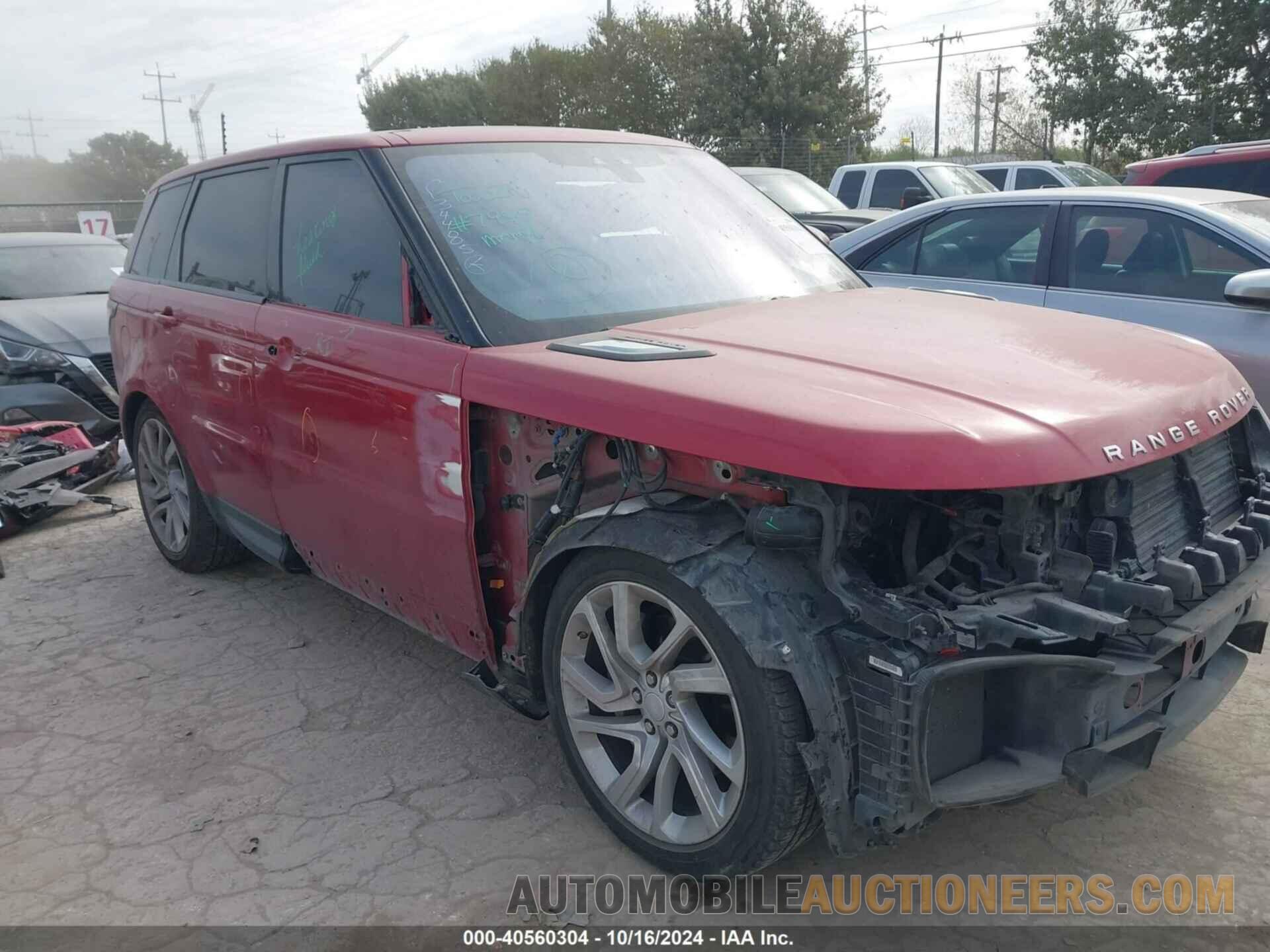 SALWR2RV2KA817972 LAND ROVER RANGE ROVER SPORT 2019