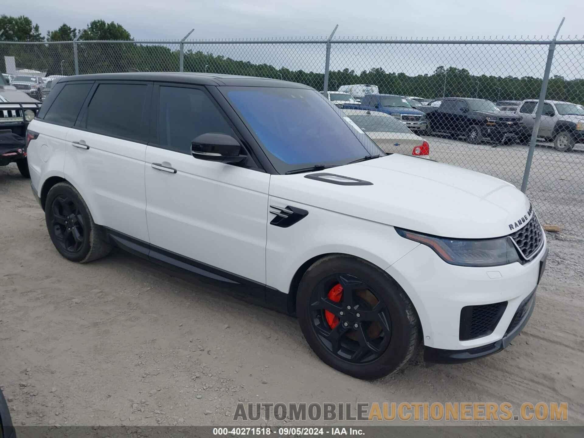 SALWR2RV8KA834906 LAND ROVER RANGE ROVER SPORT 2019