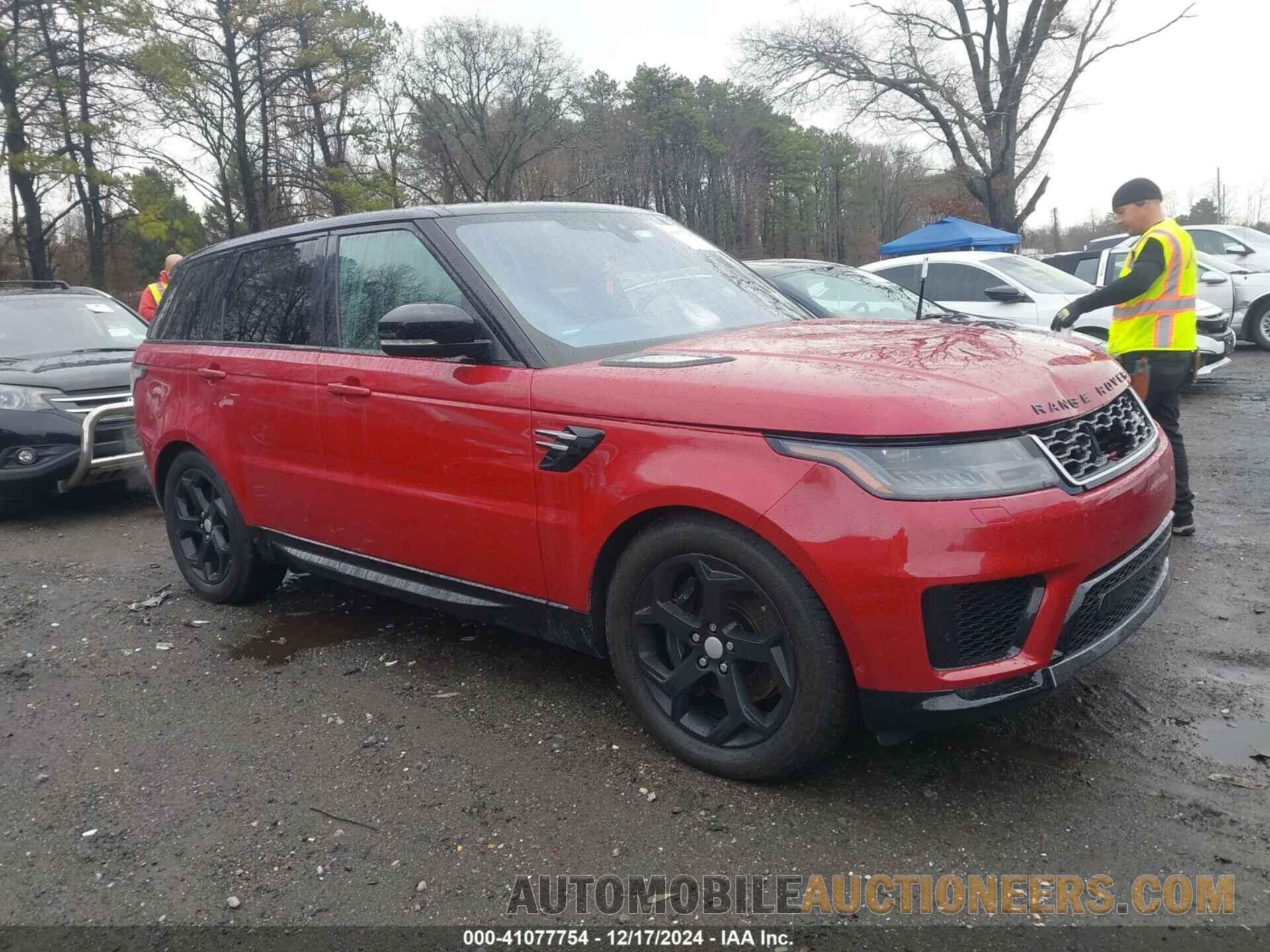 SALWR2RVXJA186399 LAND ROVER RANGE ROVER SPORT 2018