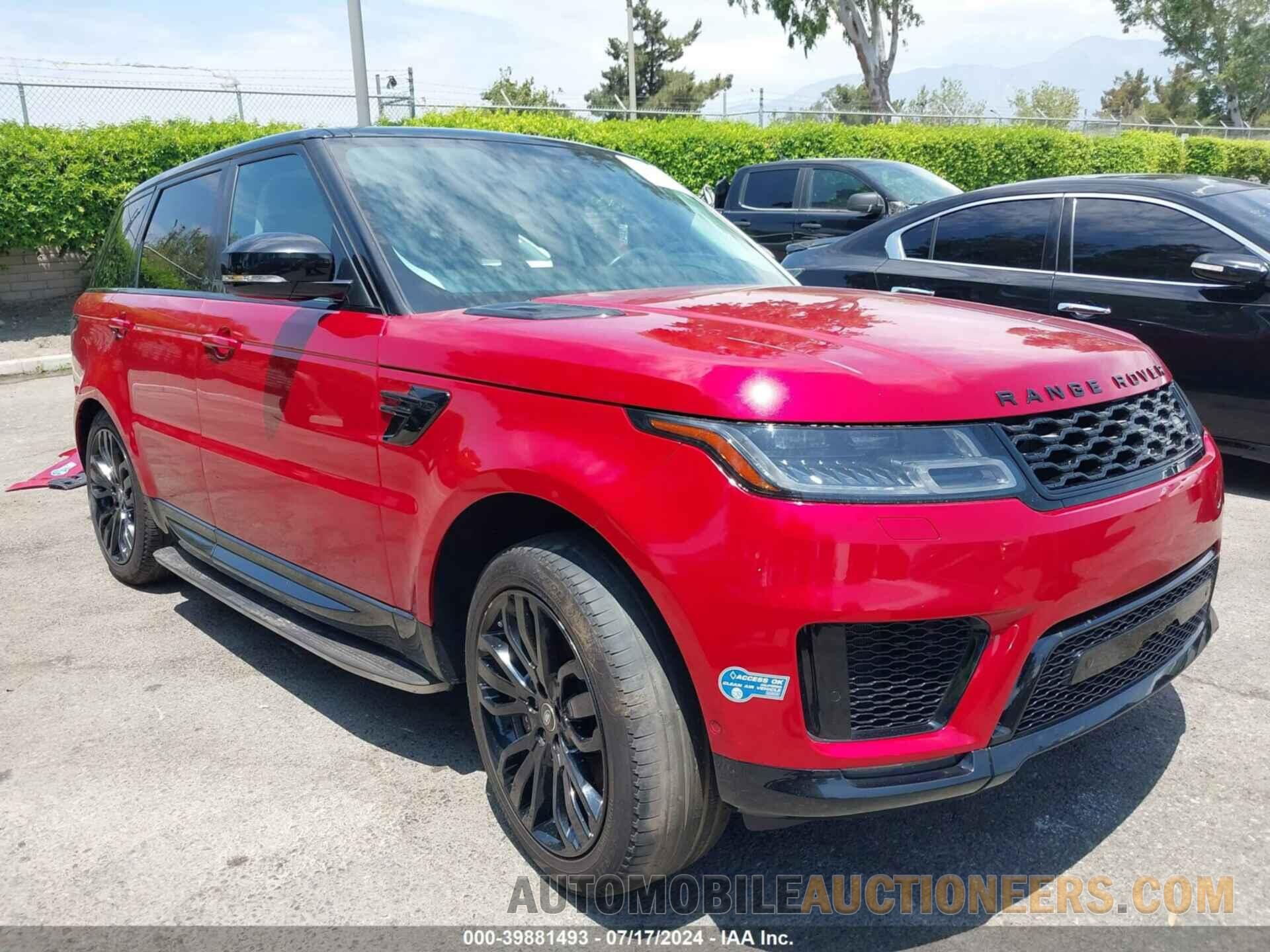 SALWR2RY7LA739801 LAND ROVER RANGE ROVER SPORT 2020