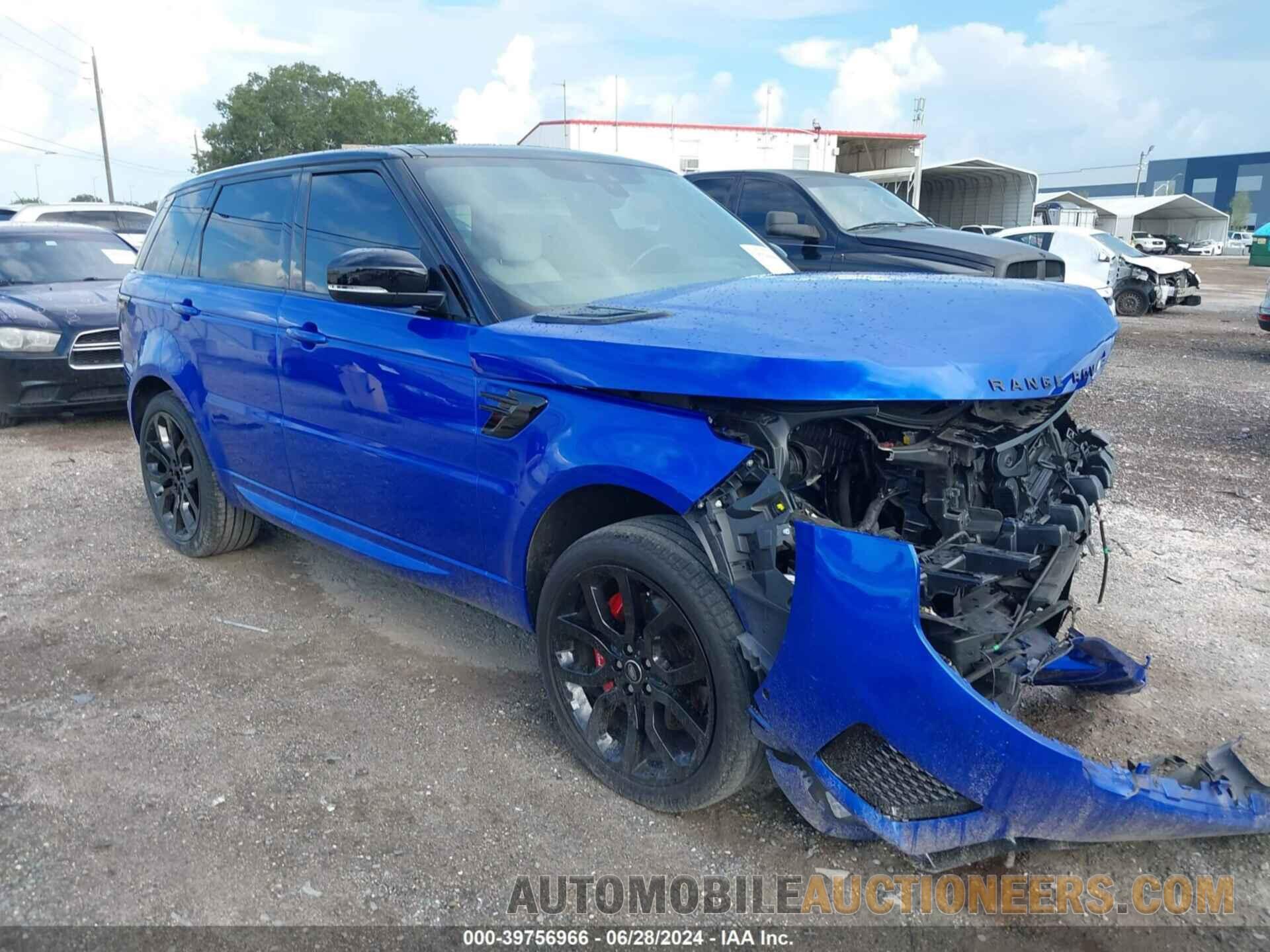 SALWR2SE8NA218475 LAND ROVER RANGE ROVER SPORT 2022