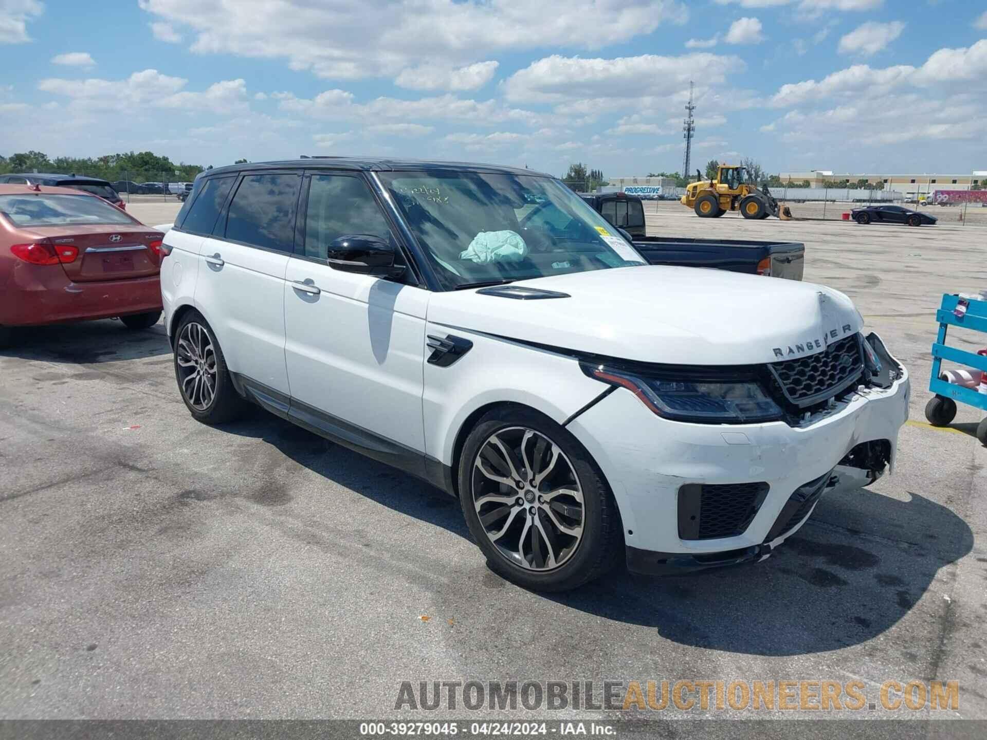 SALWR2SU3NA212378 LAND ROVER RANGE ROVER SPORT 2022