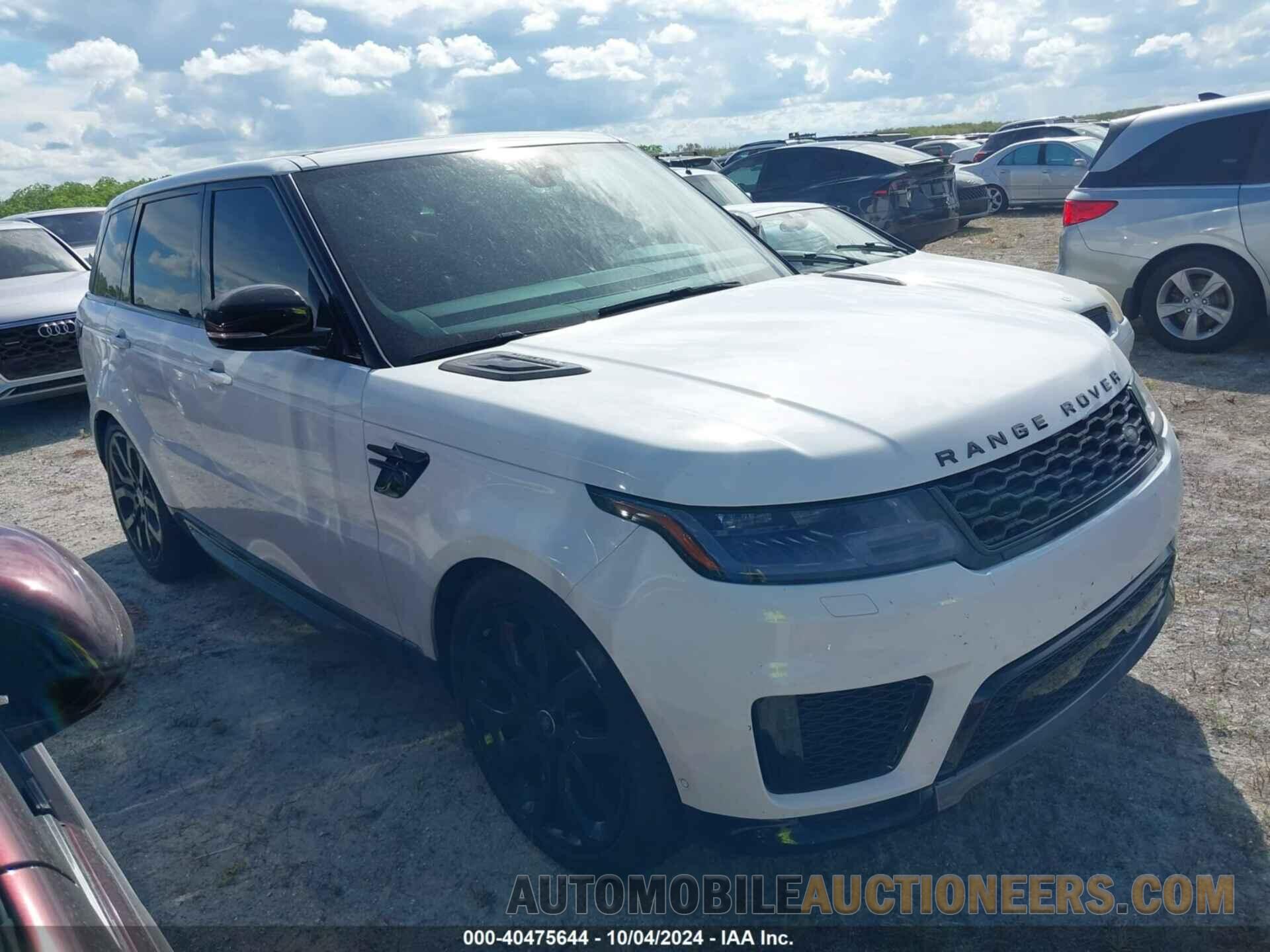 SALWR2SU3NA231352 LAND ROVER RANGE ROVER SPORT 2022