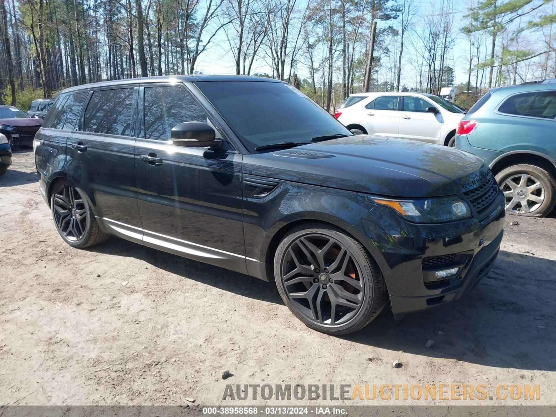 SALWR2TF4FA511606 LAND ROVER RANGE ROVER SPORT 2015