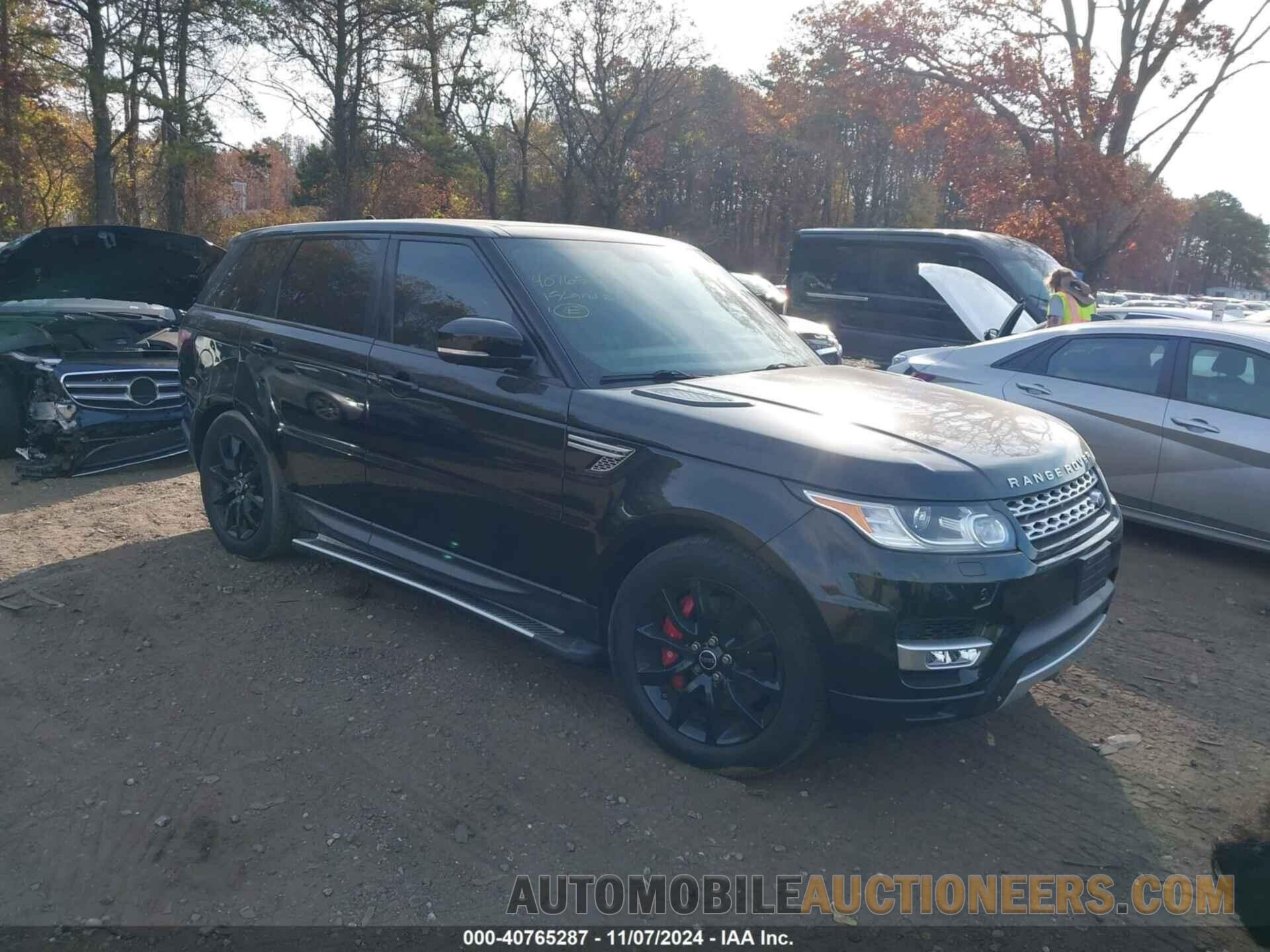 SALWR2TFXFA540107 LAND ROVER RANGE ROVER SPORT 2015