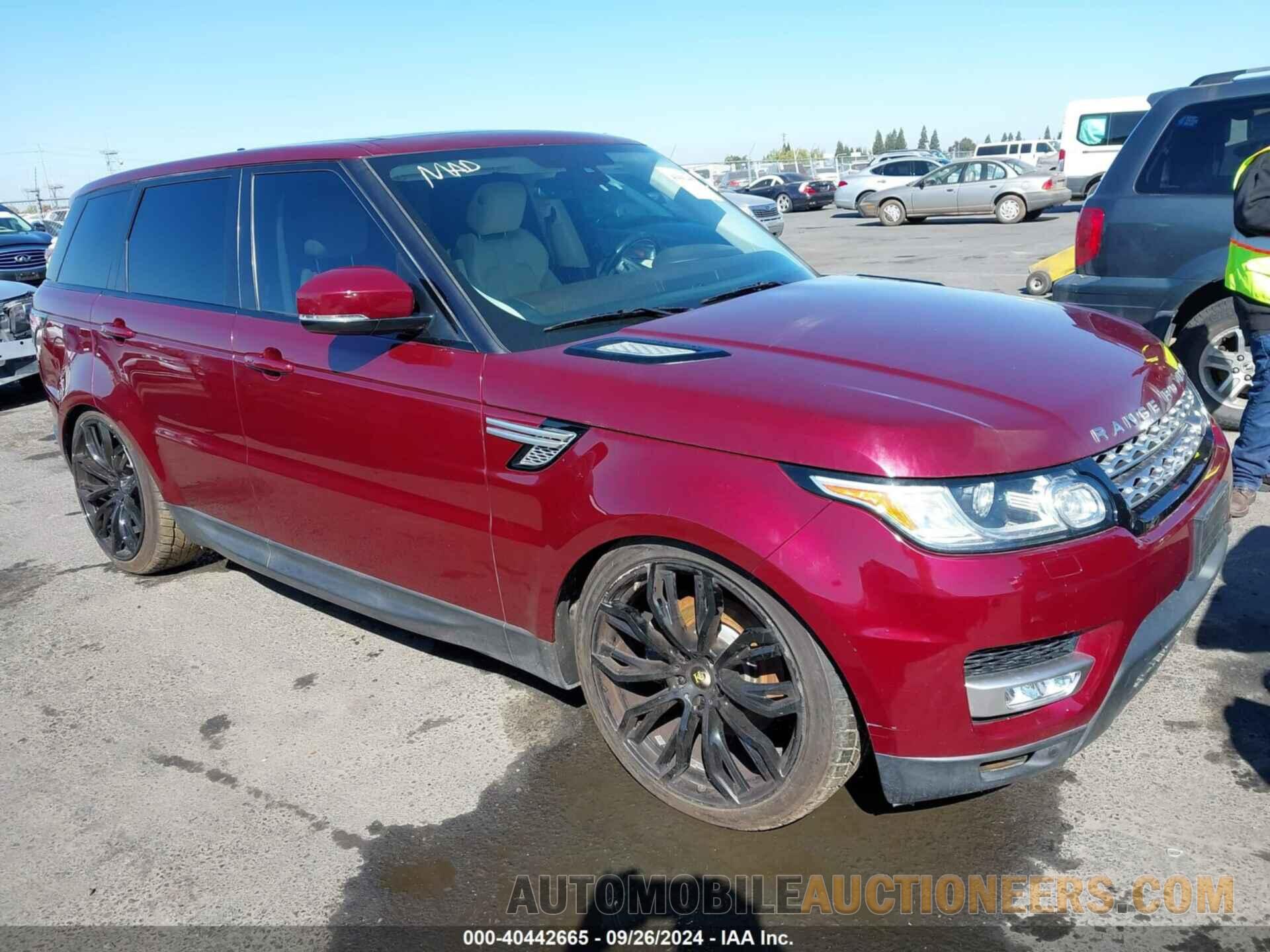 SALWR2VF5FA628480 LAND ROVER RANGE ROVER SPORT 2015