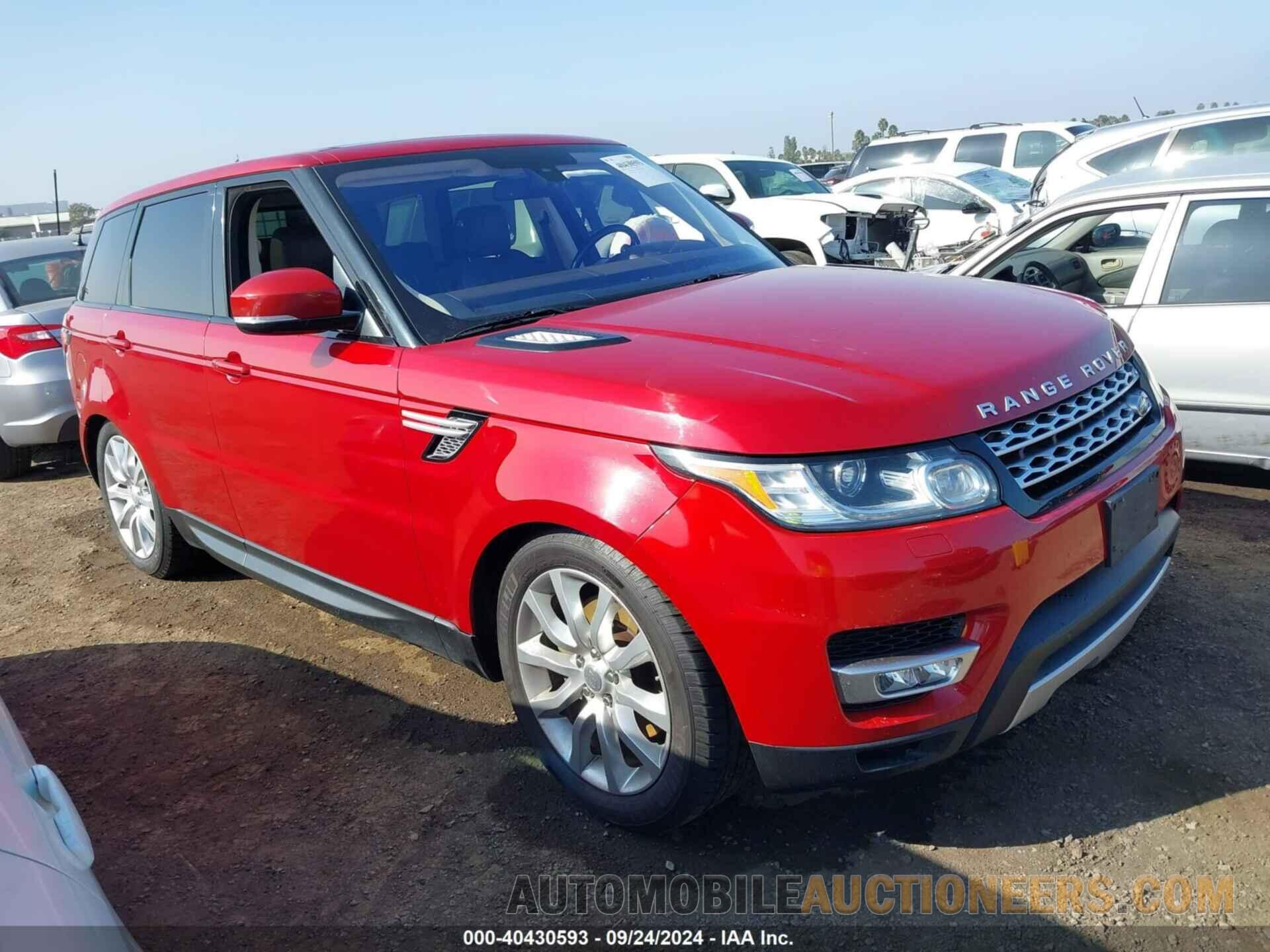 SALWR2VF7FA508020 LAND ROVER RANGE ROVER SPORT 2015