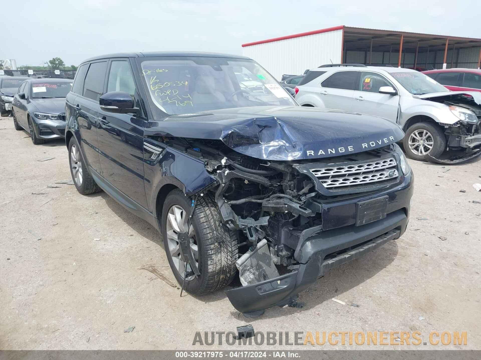 SALWR2VF8GA640205 LAND ROVER RANGE ROVER SPORT 2016