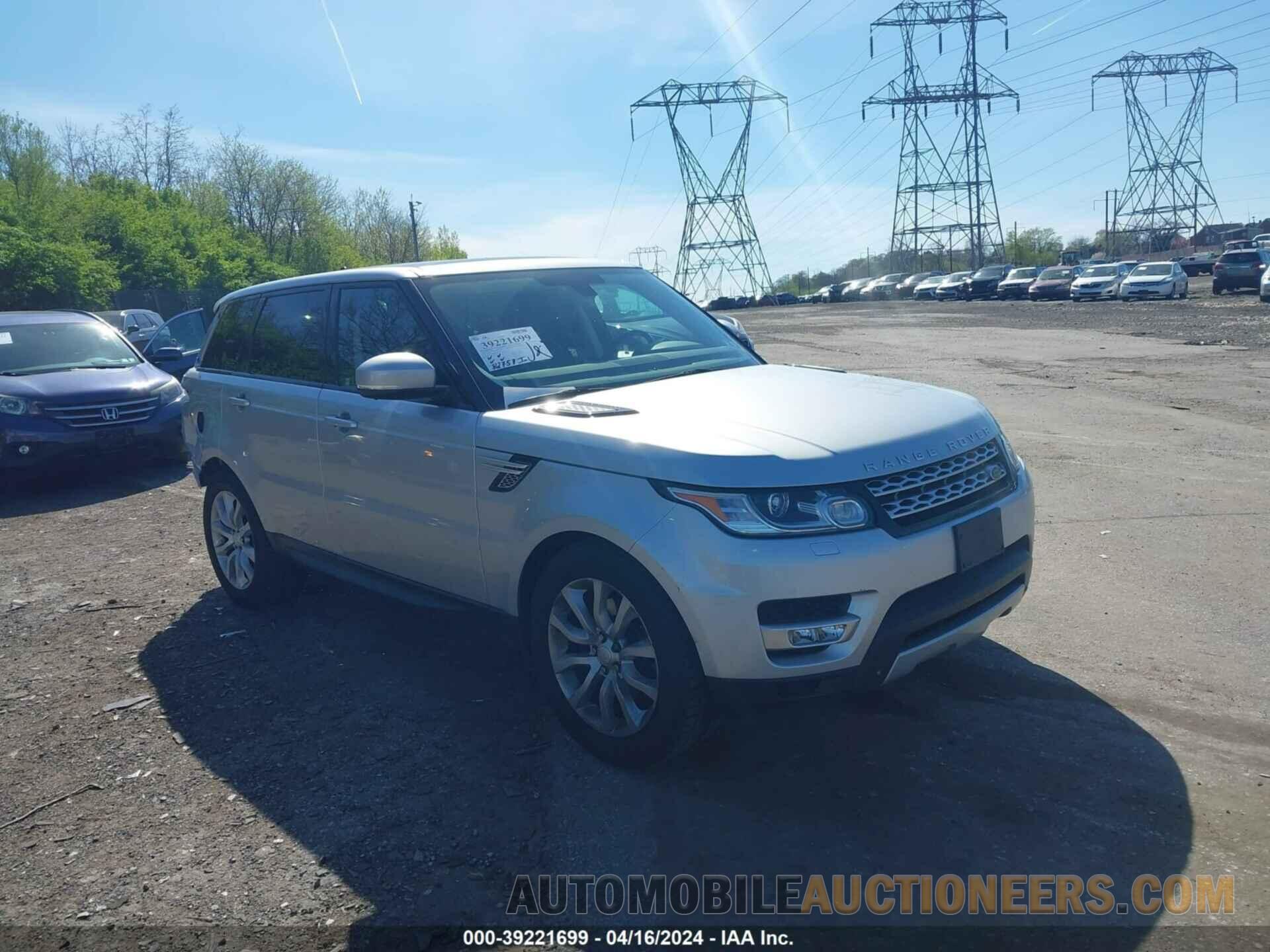 SALWR2VF9FA623444 LAND ROVER RANGE ROVER SPORT 2015