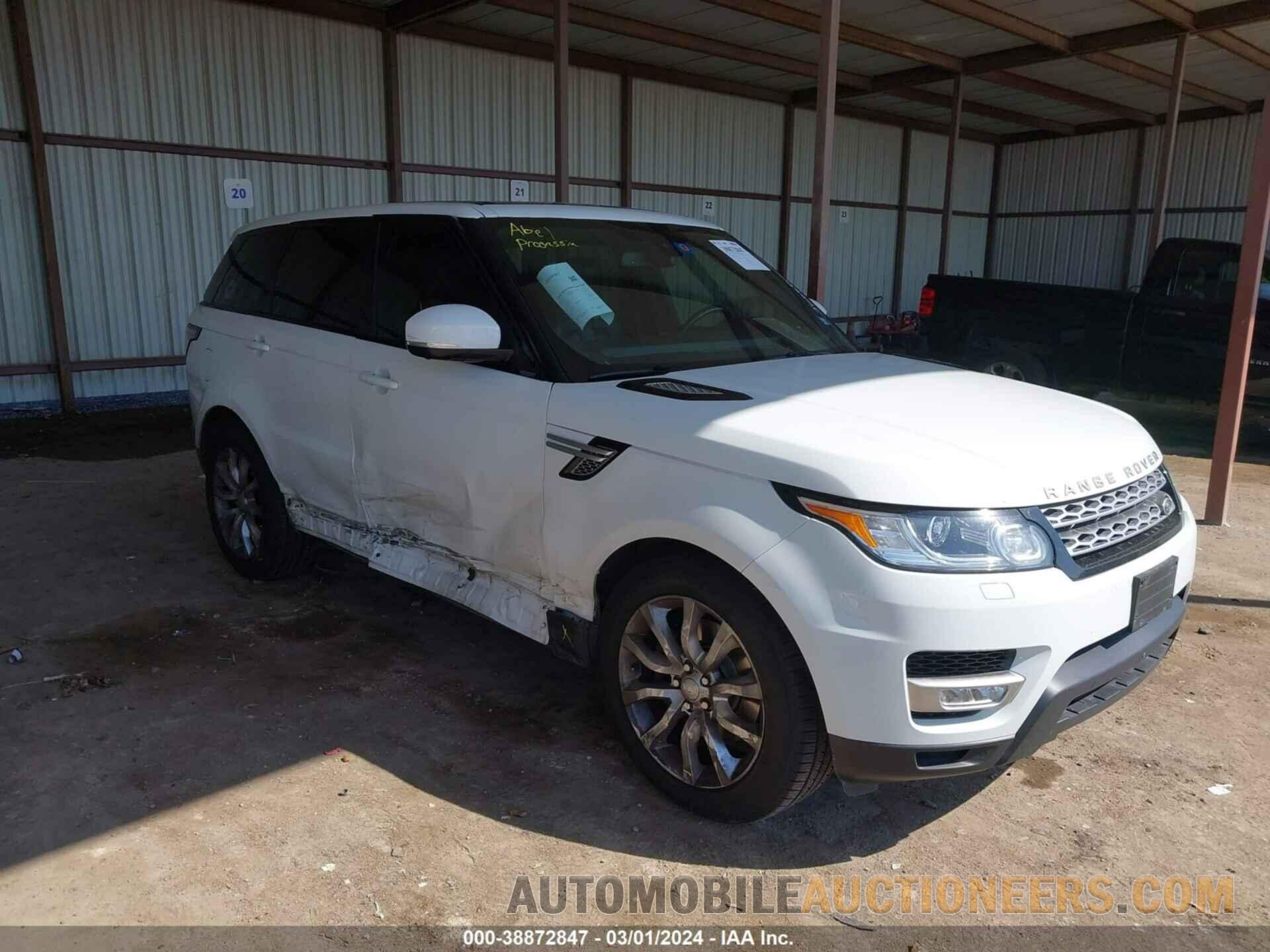 SALWR2VFXGA573543 LAND ROVER RANGE ROVER SPORT 2016